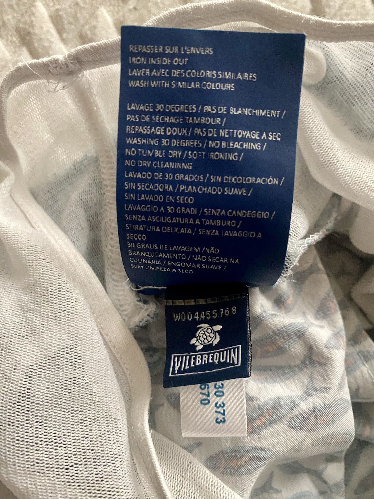Vilebrequin VILEBREQUIN GULF STREAM STRETCH SWIM SHORTS IN THALASSA M Size US 33 - 13 Thumbnail