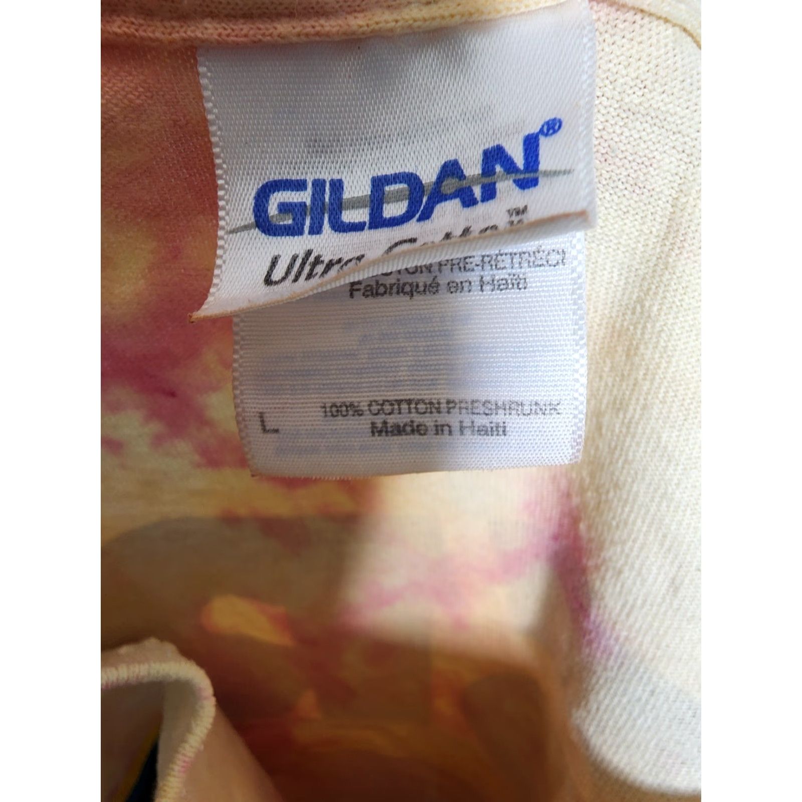 Gildan Mens L 2013 National Street Rod NSRA Tampa FL T-shirt Double Sided Tie Dye NSRA Street Rod Cars Logo Gildan T-Shirt Size US L / EU 52-54 / 3 - 3 Thumbnail