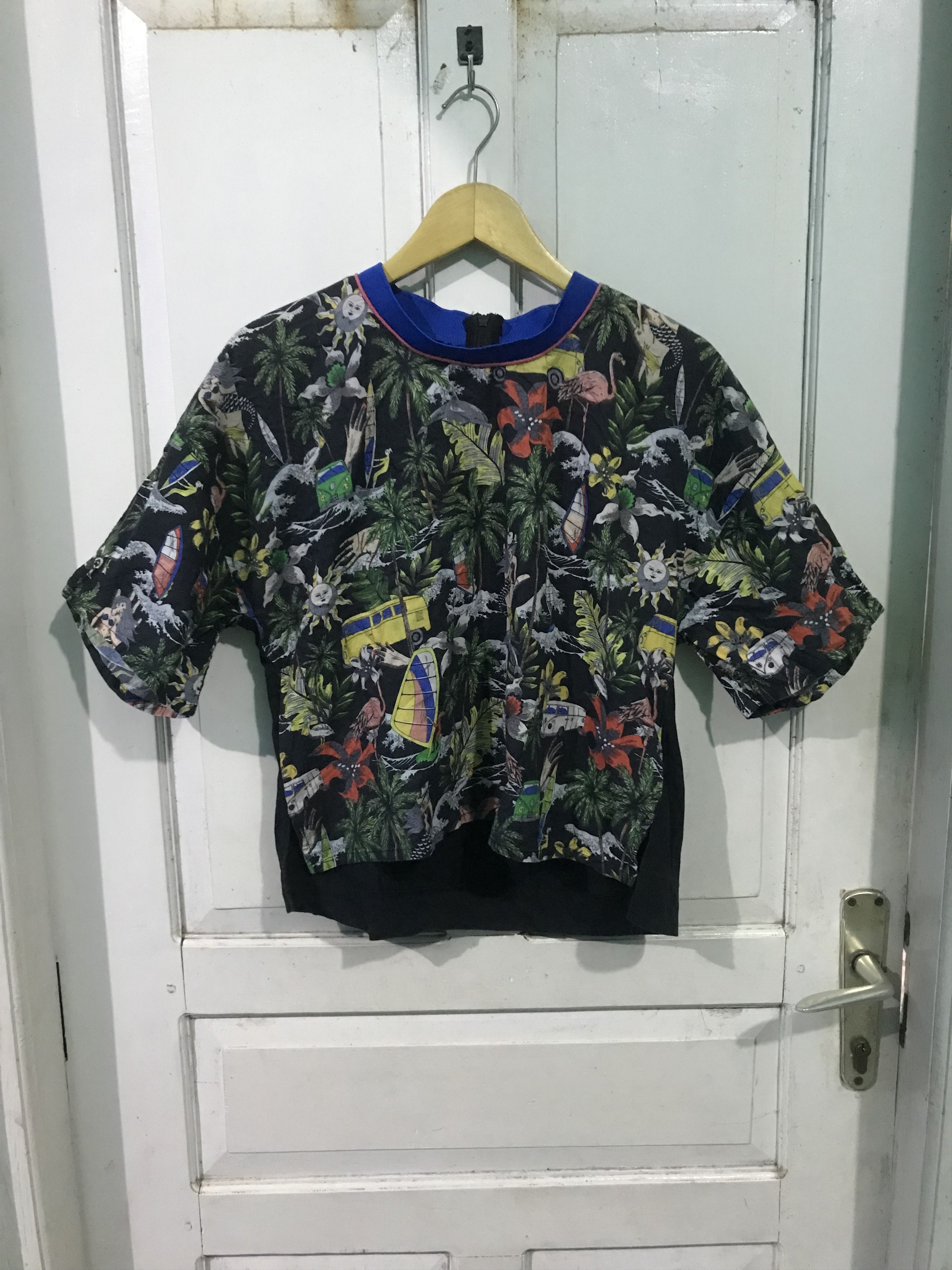 BIMBA Y LOLA Vintage ‼️RARE‼️BIMBA Y LOLA HAWAIIAN PRINT Size M / US 6-8 / IT 42-44 - 1 Thumbnail