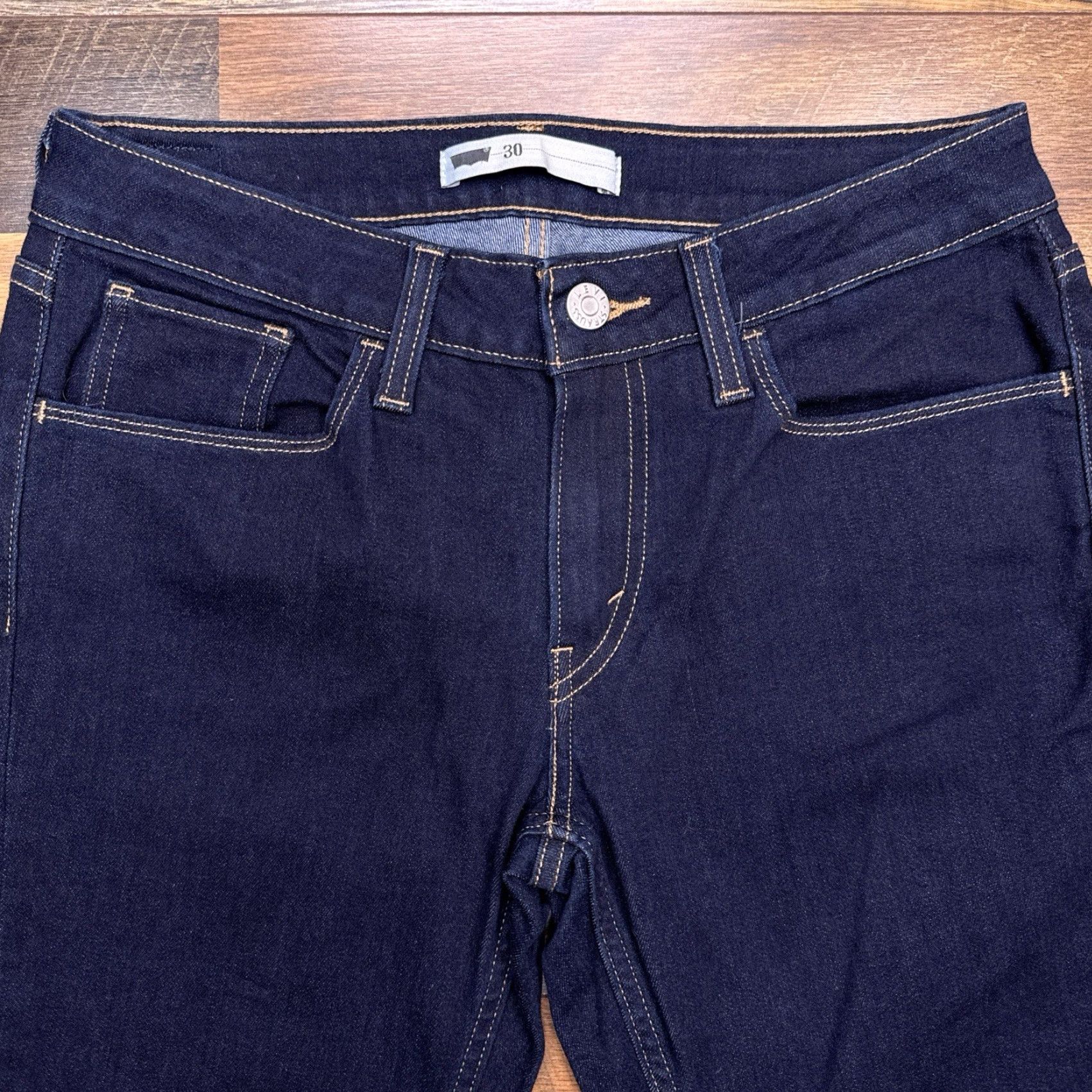 Levi's Levis Skinny Jeans Womens 30 Mid Rise Stretch 30x30 New Size 30" / US 8 / IT 44 - 3 Thumbnail