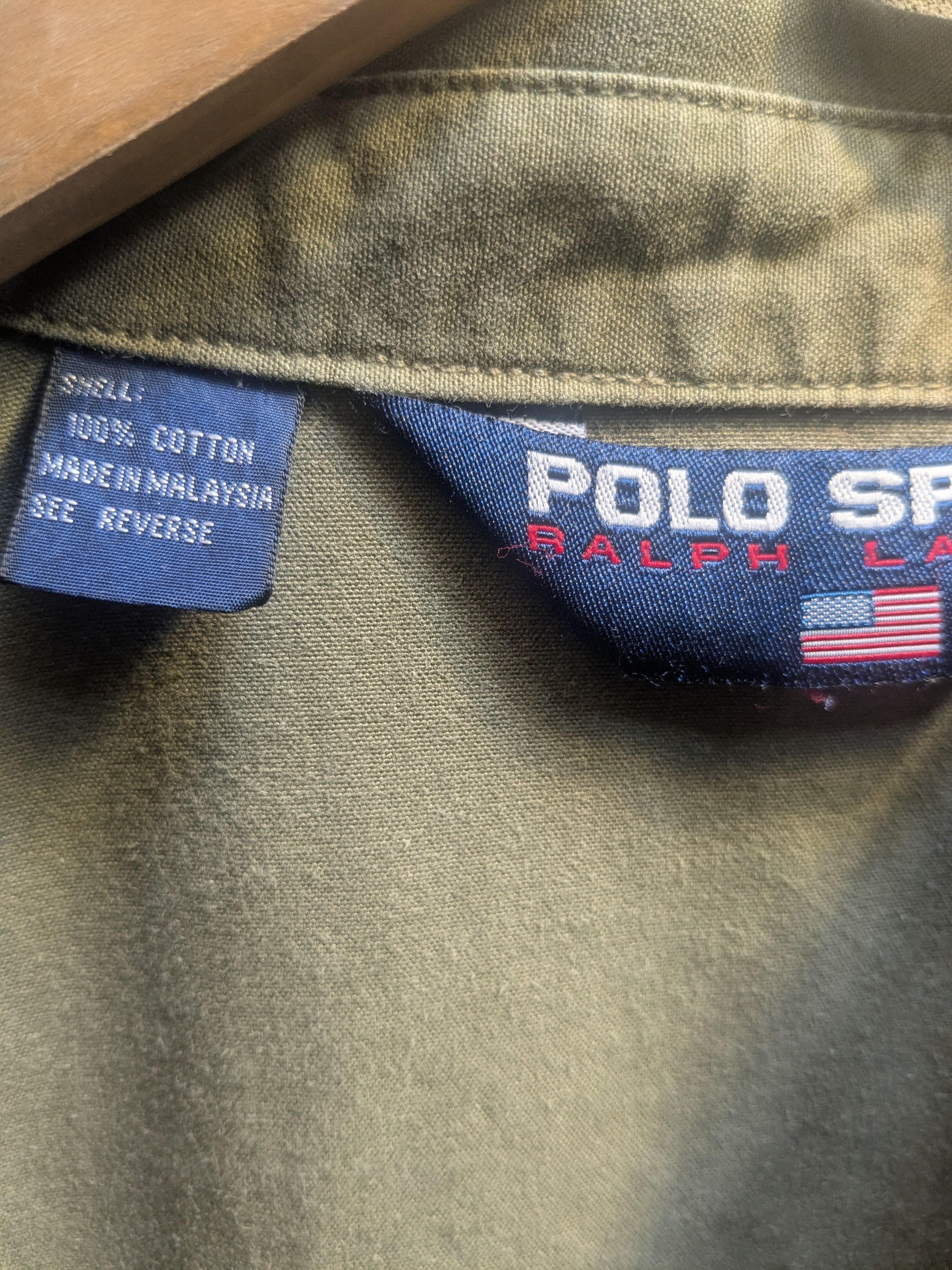Polo Ralph Lauren polo sport Ralph Lauren vintage jacket Size US M / EU 48-50 / 2 - 11 Thumbnail