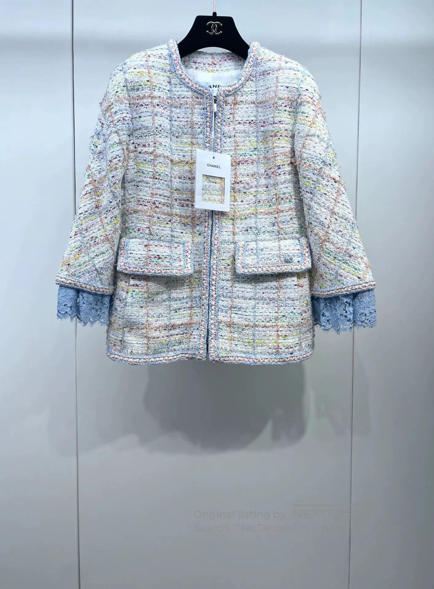 Chanel Beach Collection Lace Coat.
