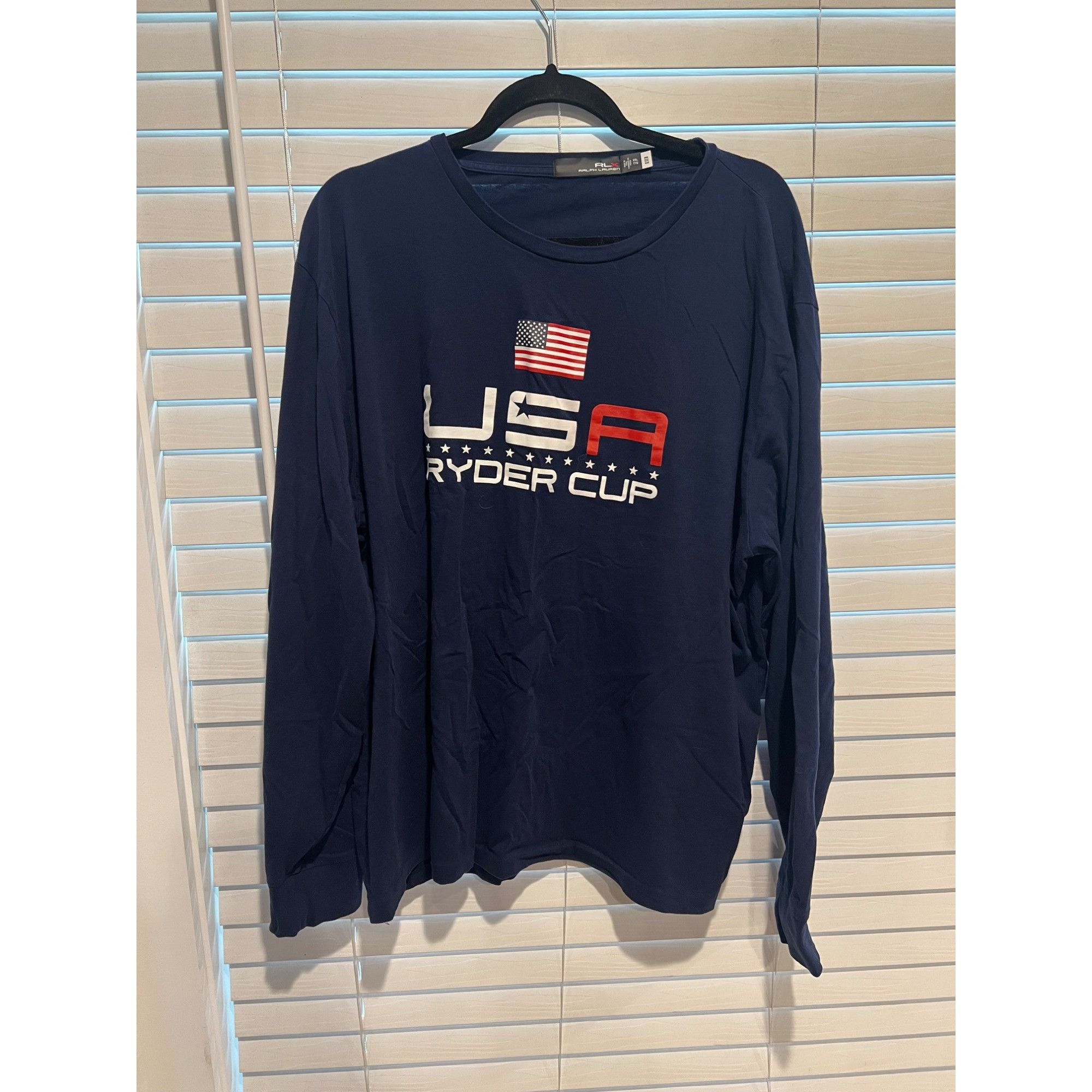 RLX Ralph Lauren Ralph Lauren RLX Long Sleeve Ryder Cup 2023 Shirt - Size XXL Size US XXL / EU 58 / 5 - 1 Thumbnail