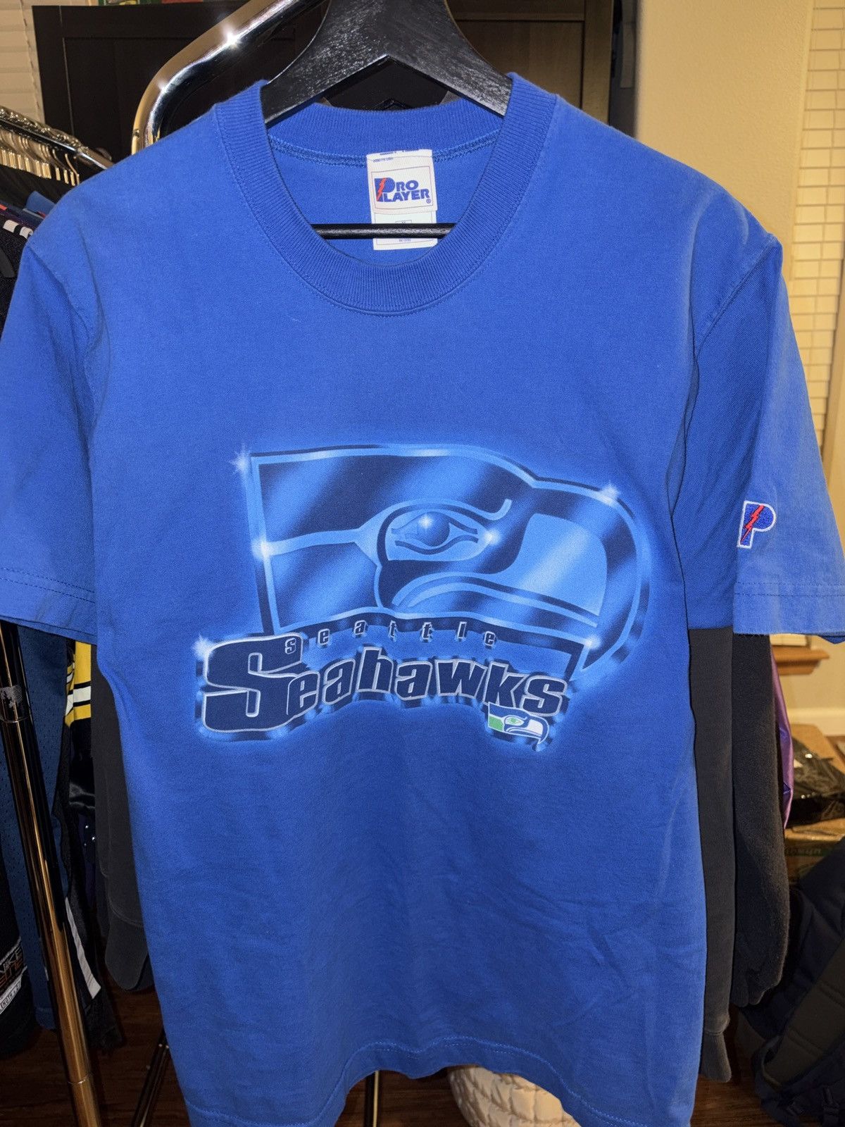Pro Player Vintage 90s Seattle Seahawks Pro Player Shirt Size US M / EU 48-50 / 2 - 1 Thumbnail