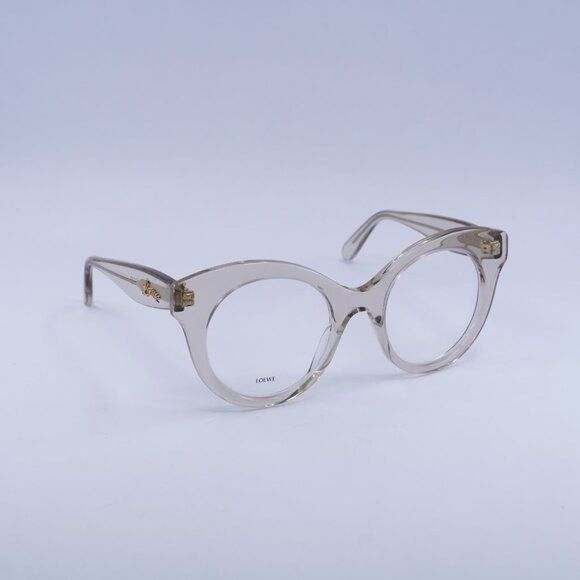 Loewe 🕶️ New Loewe LW50074I 057 Eyeglasses - Transparent Brown Size ONE SIZE - 3 Thumbnail