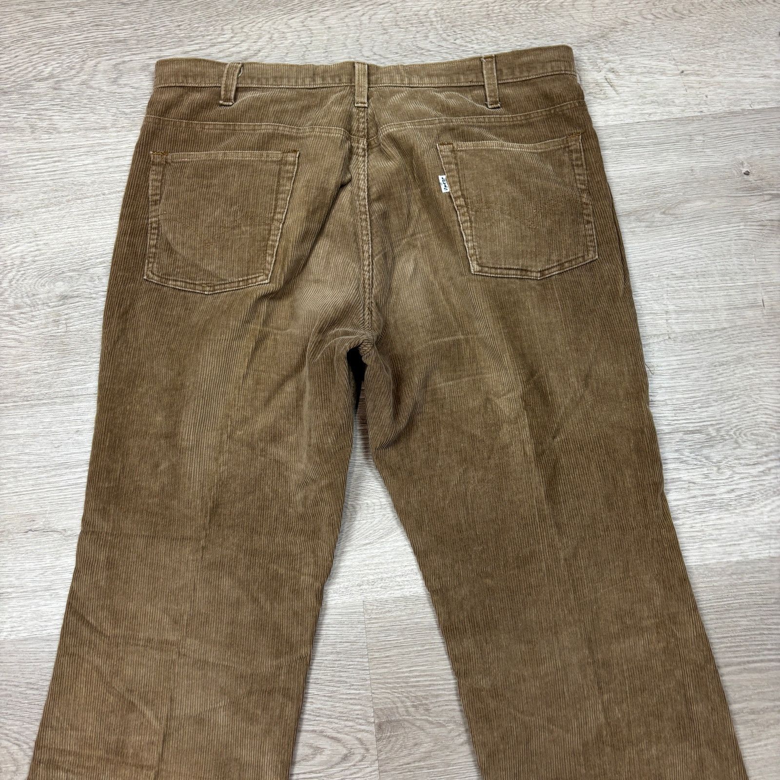 Levi's × Vintage Vintage 70s Levi's Corduroy Pants Talon Zipper Men's 35 x28 Size US 35 - 4 Thumbnail