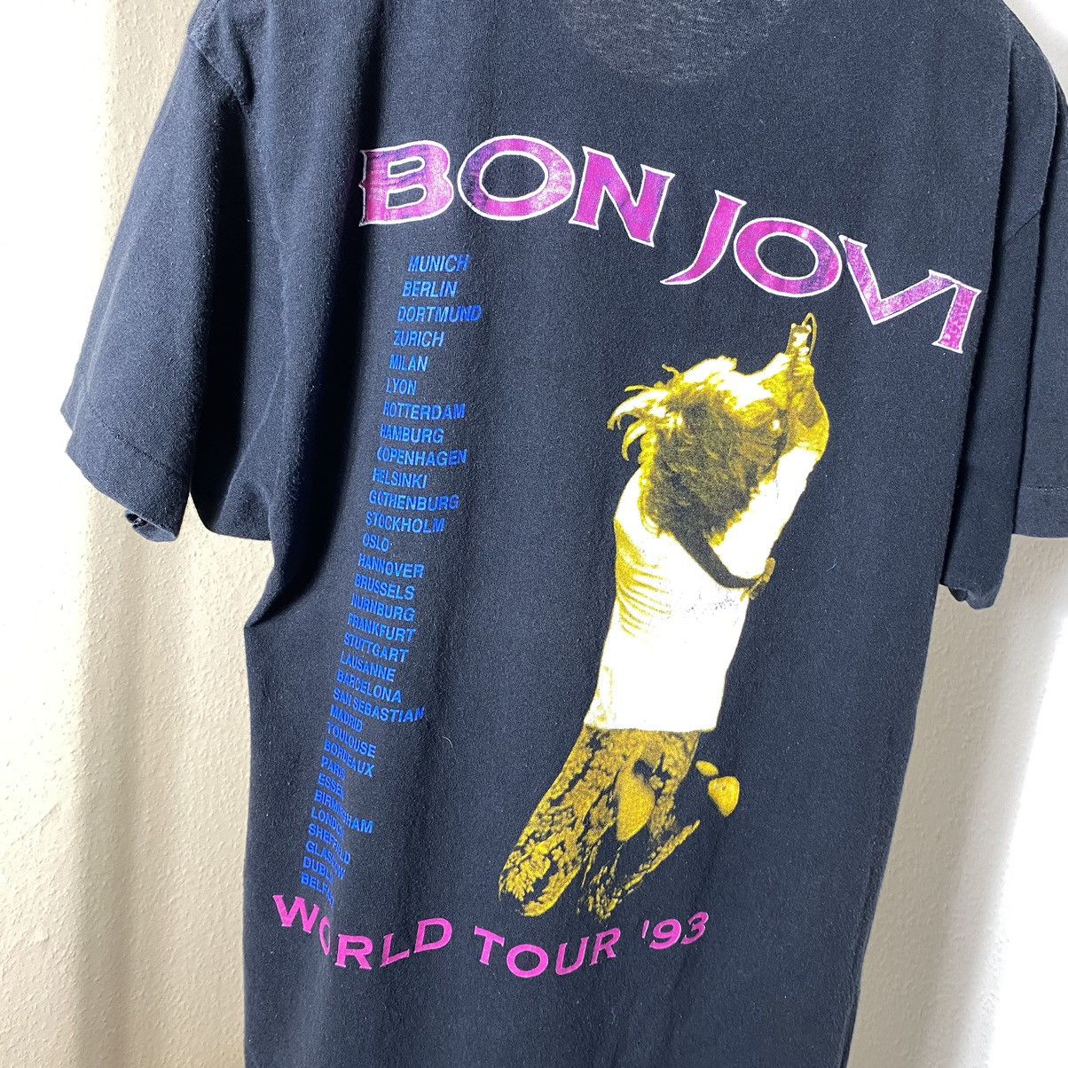 Bon Jovi Vintage 1993 T-Shirt Bon Jovi Merch Size US M / EU 48-50 / 2 - 8 Thumbnail