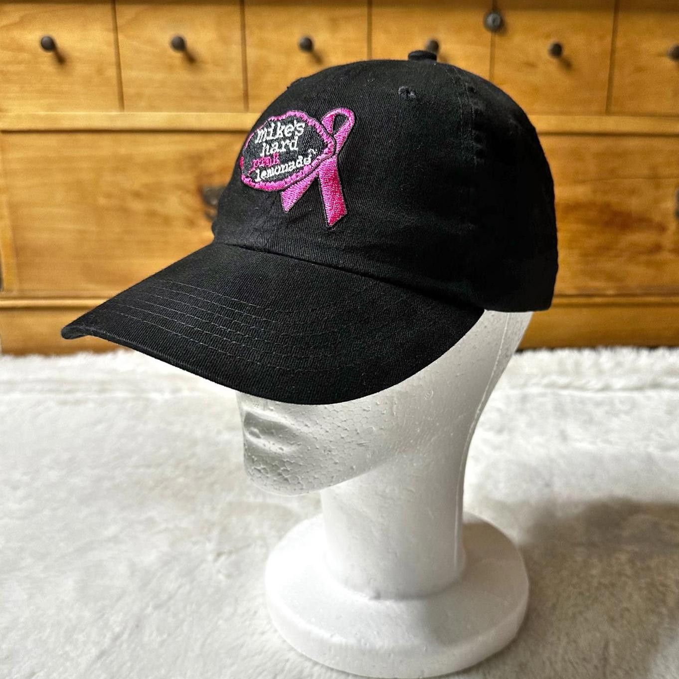 Designer Mike’s Hard Pink Lemonade Breast Cancer Adjustable Strap Hat Size ONE SIZE - 1 Thumbnail