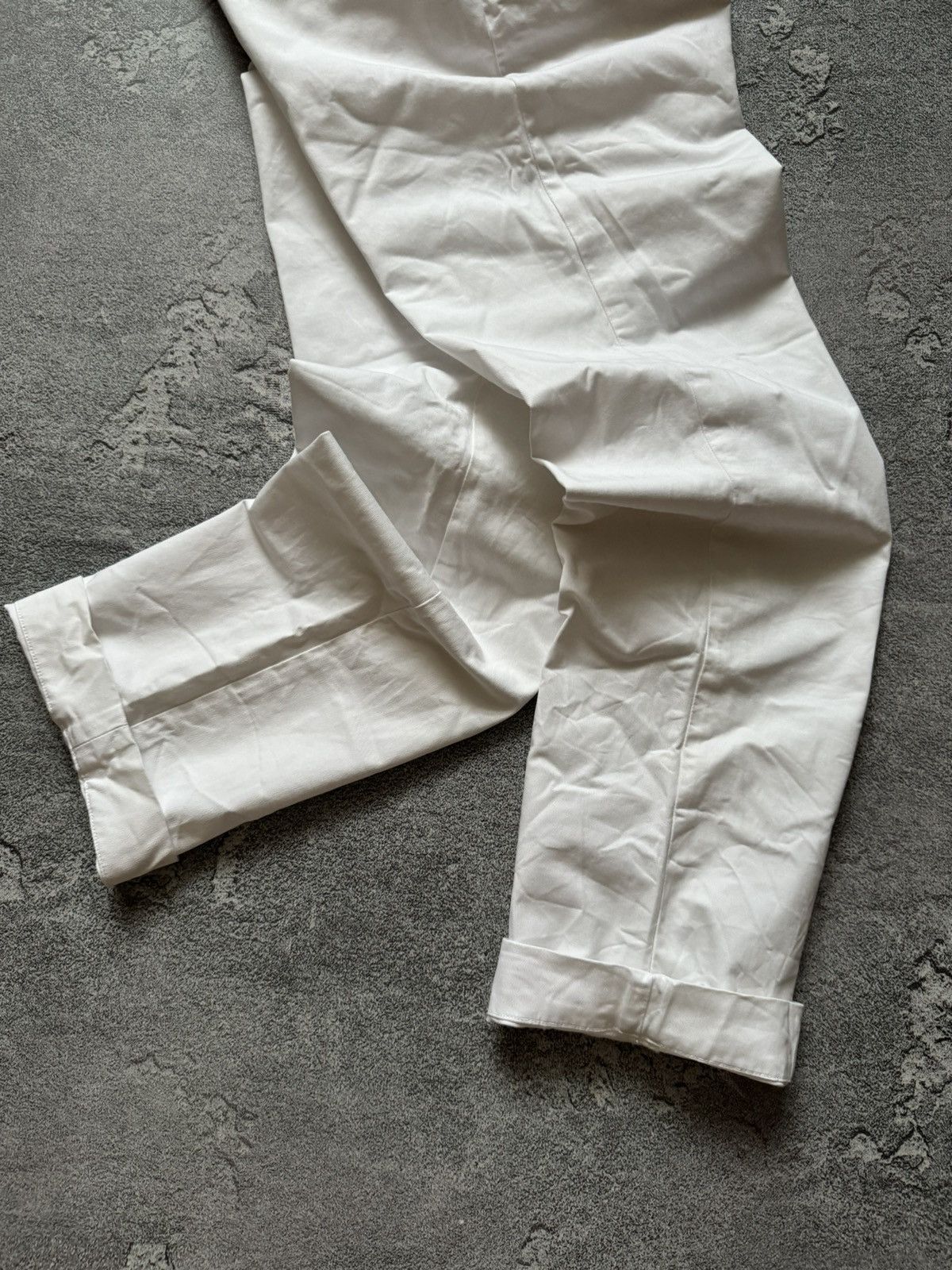 Polo Ralph Lauren × Vintage Polo Ralph Lauren 32/32 white chino pant trouser Jean stretc Size US 32 / EU 48 - 14 Thumbnail