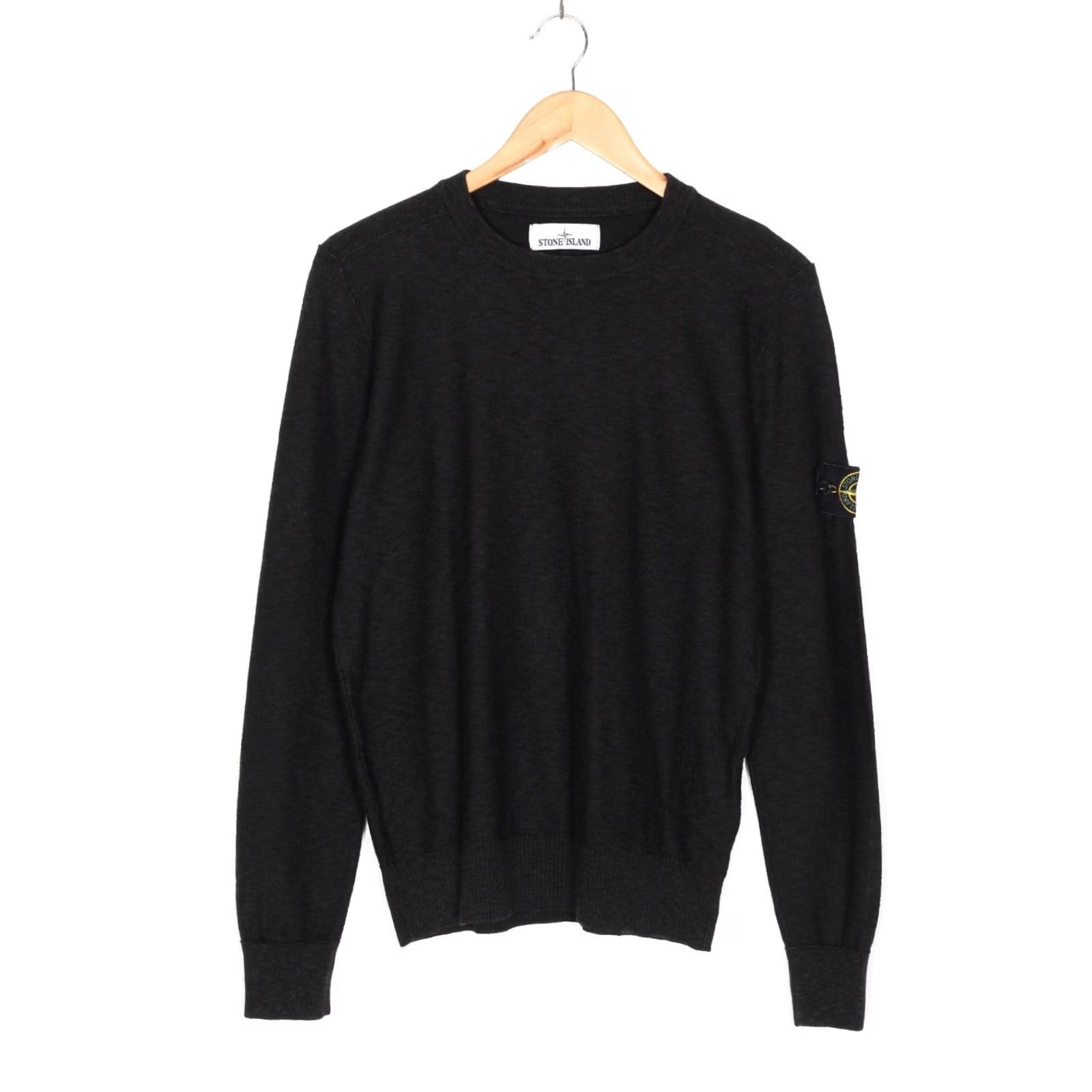 Stone Island STONE ISLAND Crew Neck Jumper Wool Cotton Men Size S Wool/Cotton Knit Pullover Grey NX S Mens Size US S / EU 44-46 / 1 - 2 Thumbnail