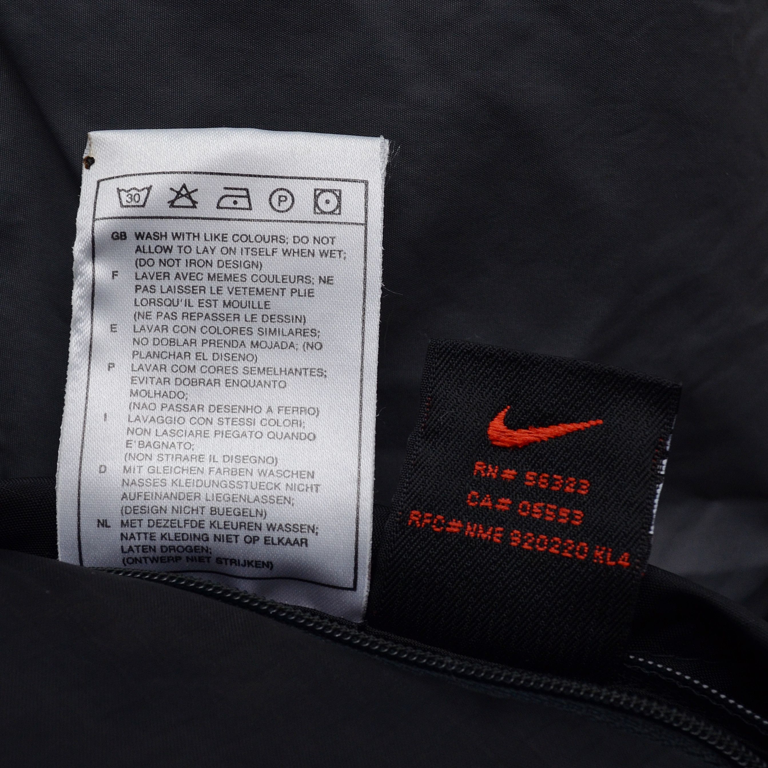 Nike Vintage Beige Puffer Jacket y2k retro Two-Sided AcG
