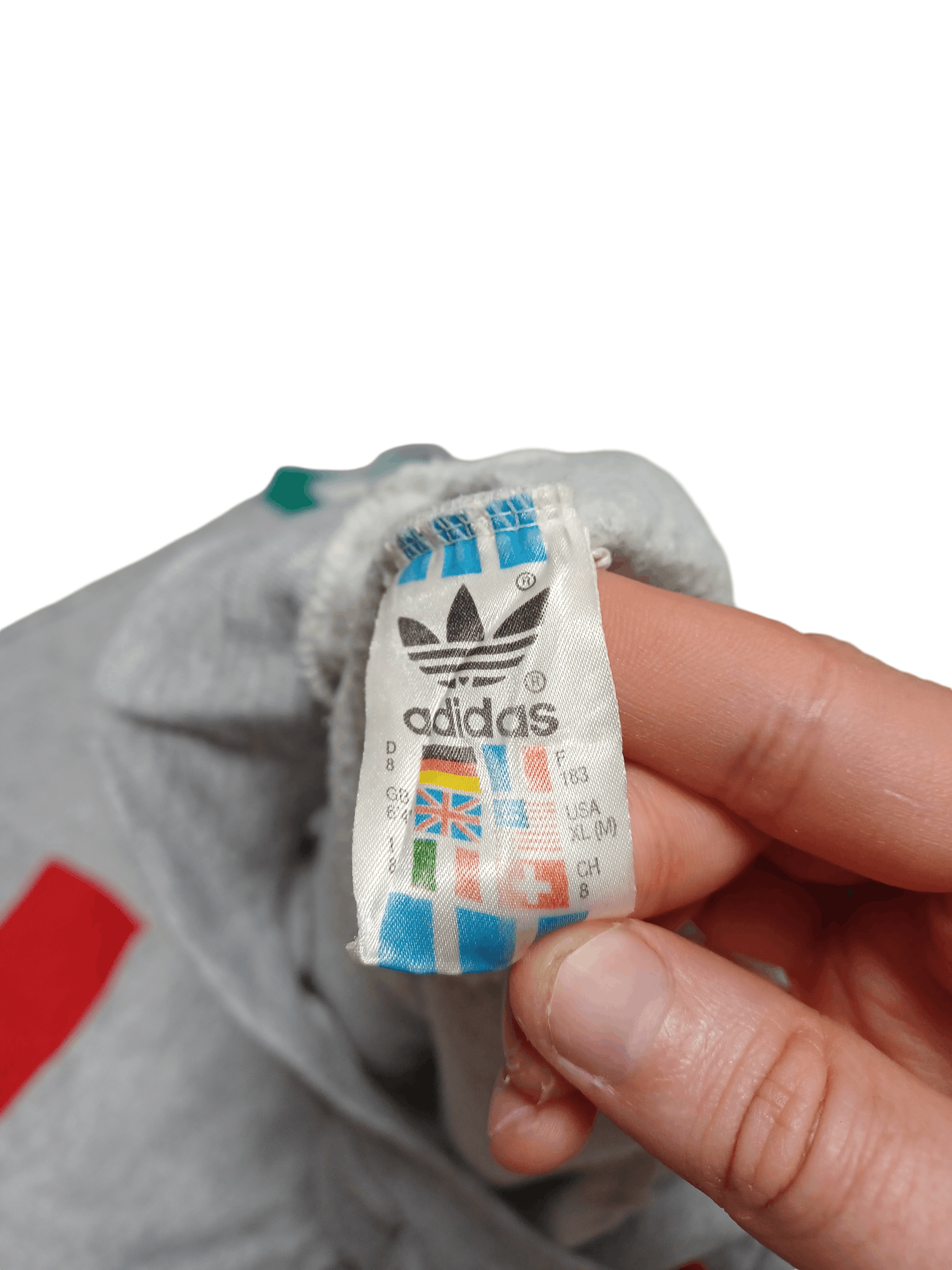 Adidas ADIDAS SPORT VINTAGE 90 BIGLOGO MADE IN SINGAPORE SWEATSHIRT Size US XL / EU 56 / 4 - 6 Thumbnail