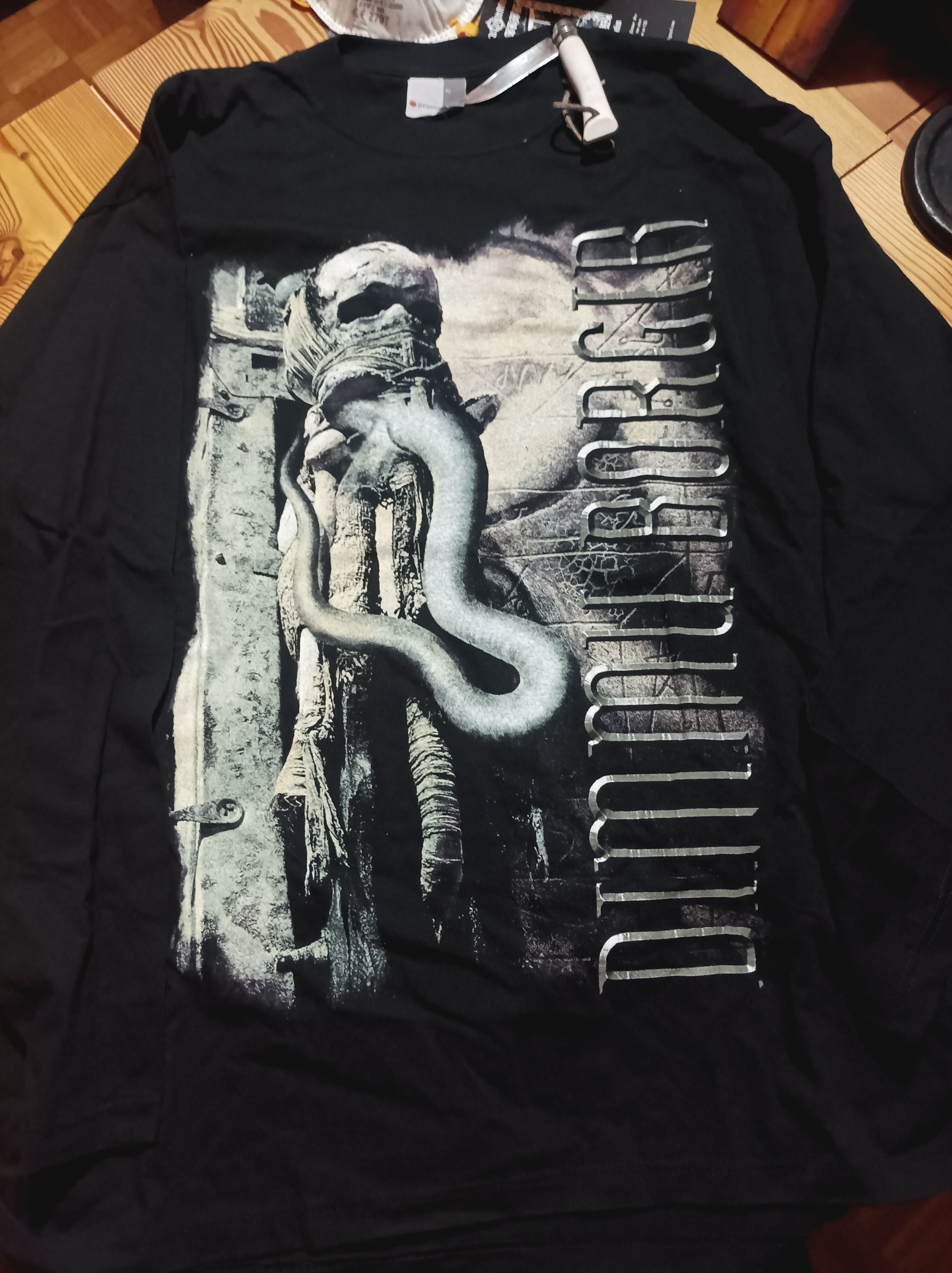 Band Tees × Vintage Dimmu Borgir.World Misanthropy.LS Size US XL / EU 56 / 4 - 1 Thumbnail