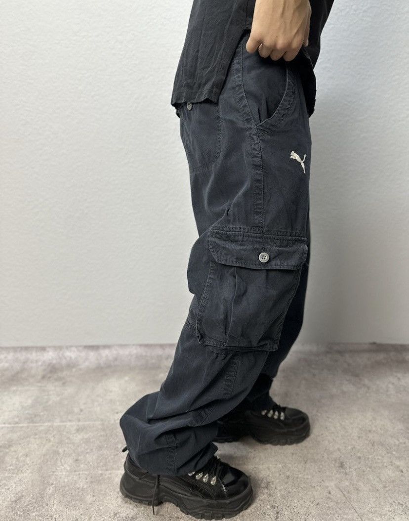Puma Vintage Pants Puma Cargo Pants Baggy Faded Streetstyle SK8 Size US 32 / EU 48 - 11 Thumbnail
