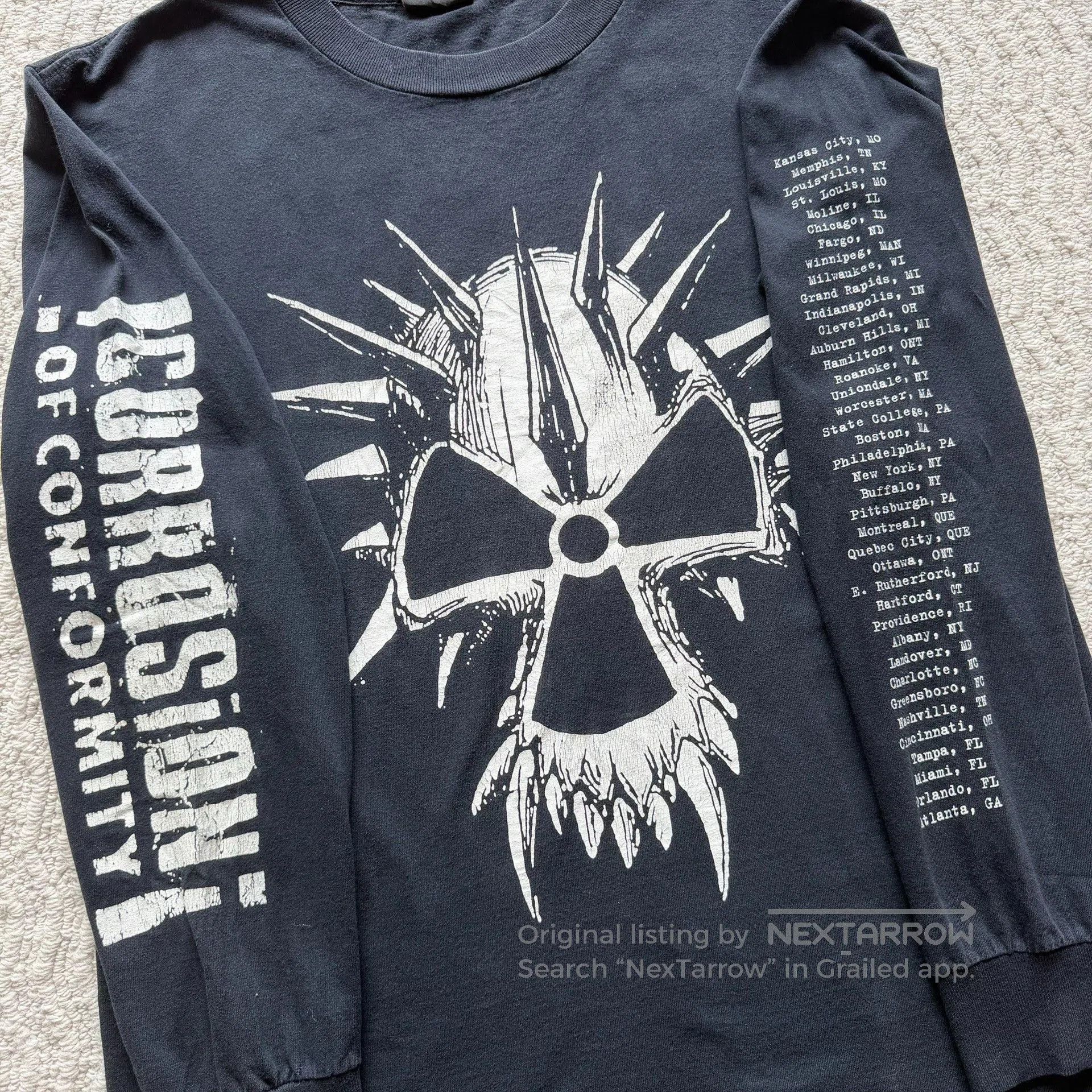 Vintage Vintage Corrosion of Conformity Longsleeve 90s. Size US XXL / EU 58 / 5 - 5 Thumbnail