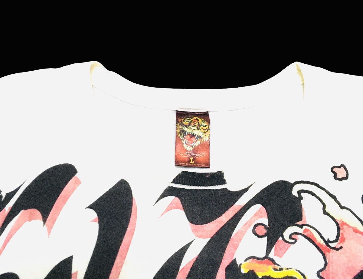 Christian Audigier Rare Design Vintage Brand Ed Hardy Full Print T-shirt 2000s Size US L / EU 52-54 / 3 - 7 Thumbnail