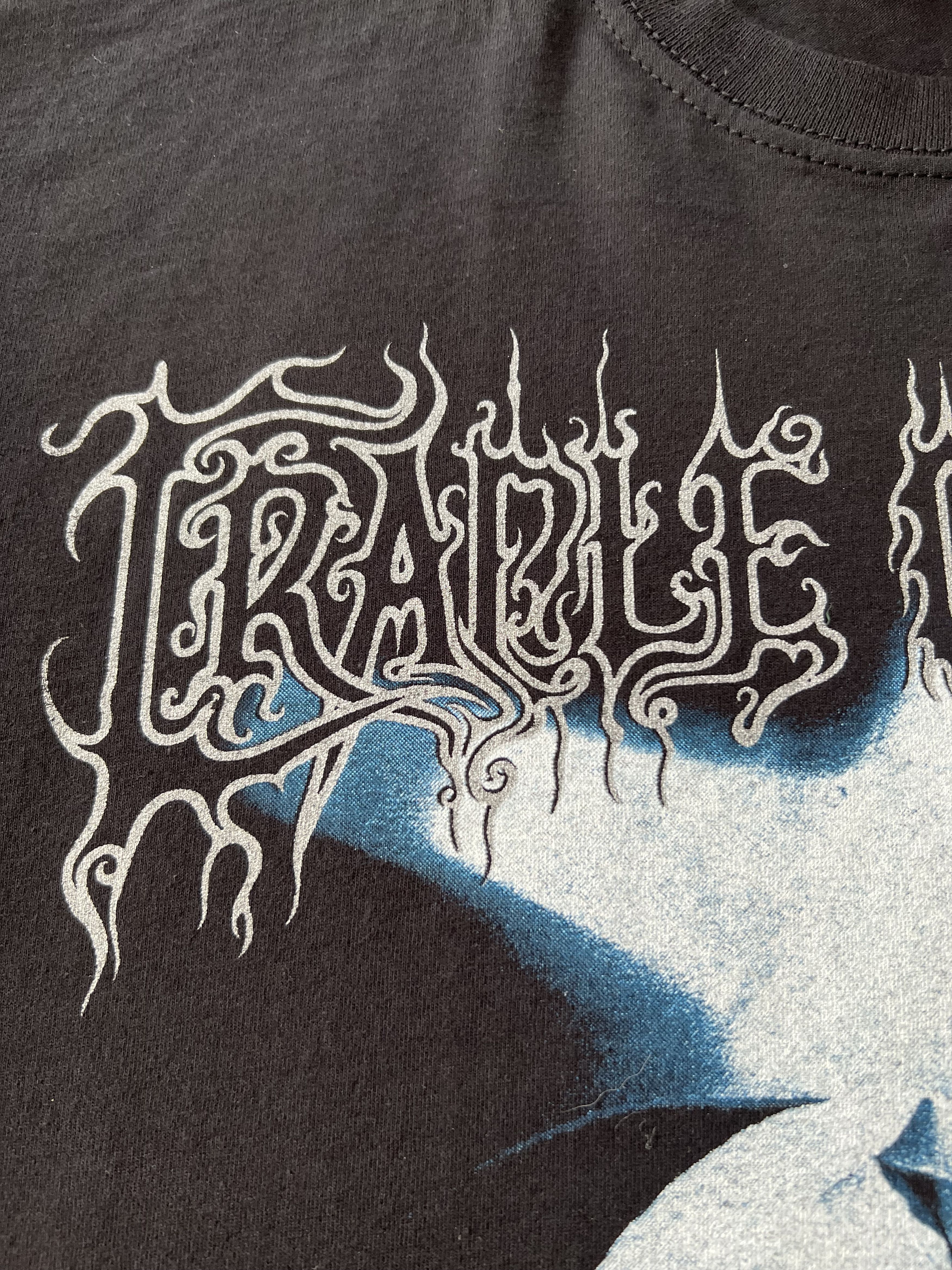 Band Tees Vintage 2011 Cradle of Filth F*ck Your God Black T-shirt Size US S / EU 44-46 / 1 - 5 Thumbnail