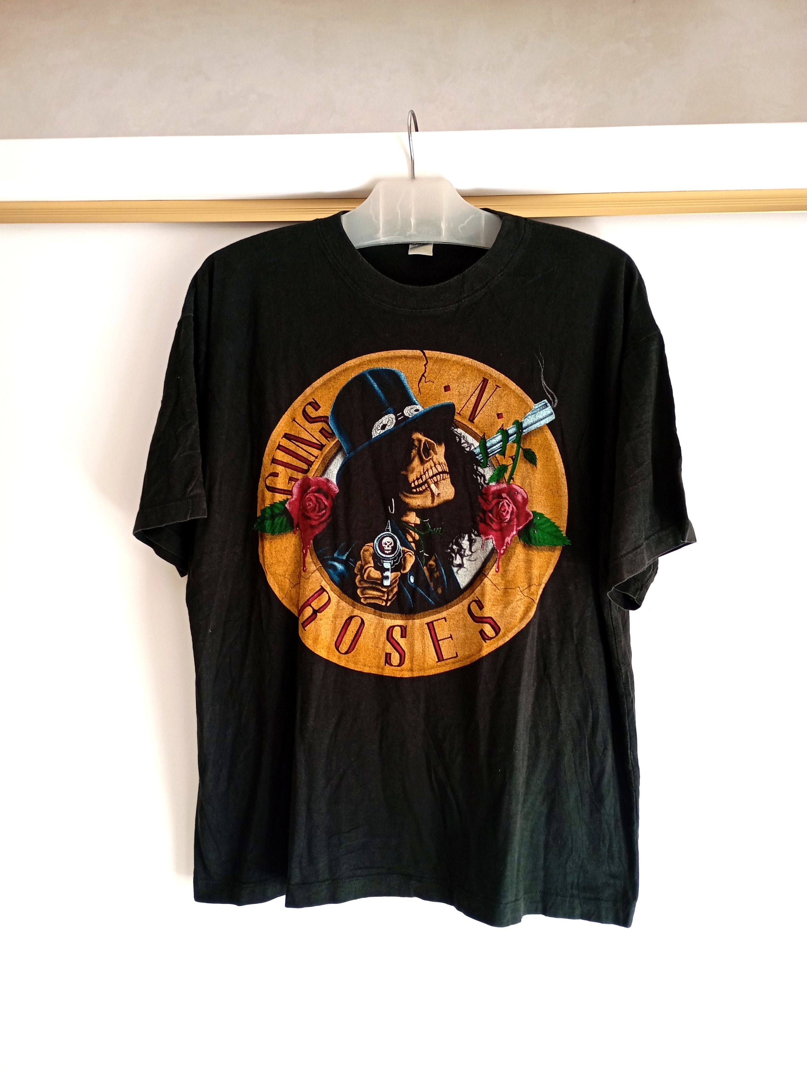 Vintage Vintage 1990s Guns N Roses T-Shirt Size US XL / EU 56 / 4 - 1 Thumbnail