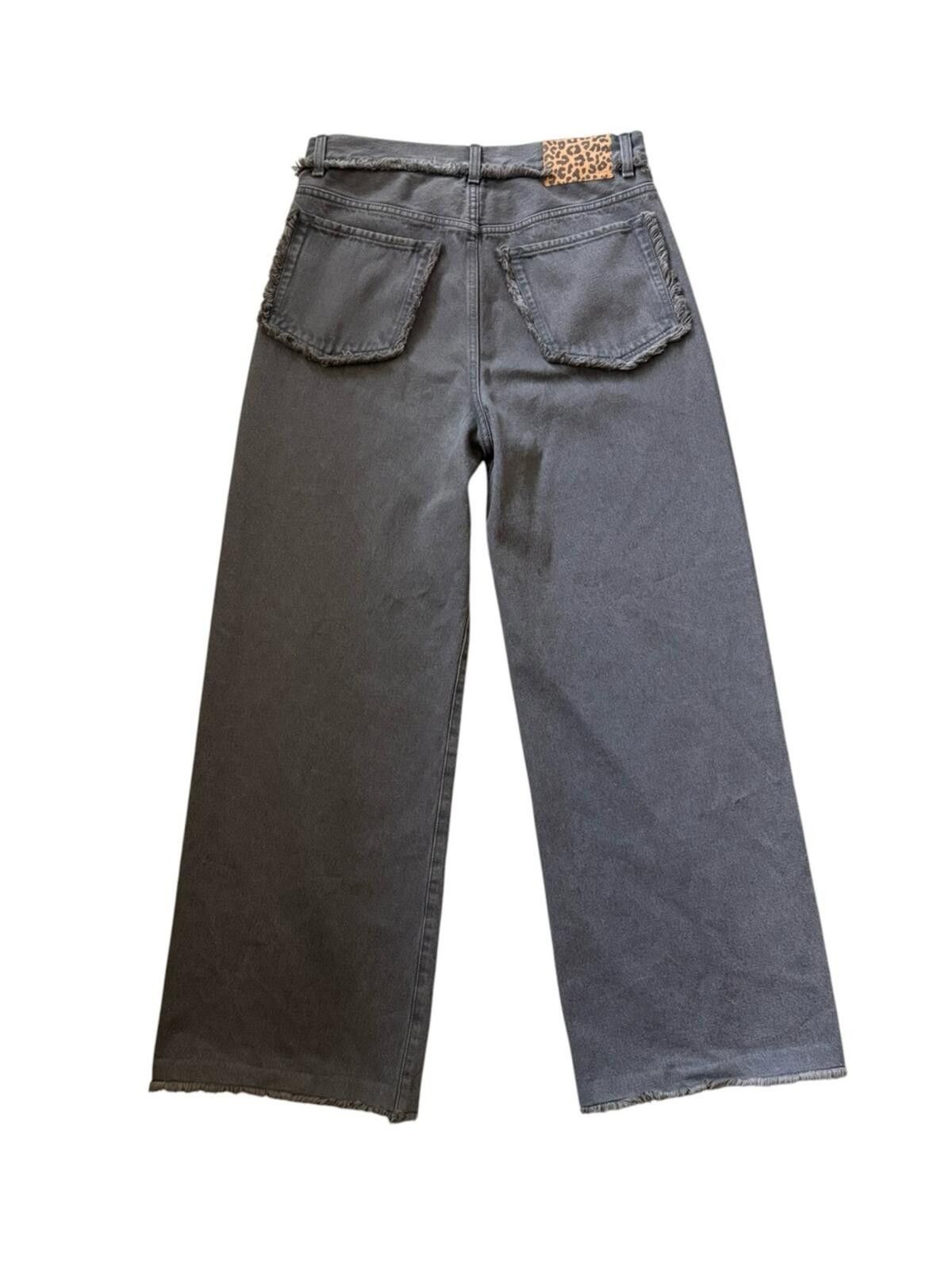 Alanui Alanui Made in Italy Free Horizons Jeans Grey Size 26 Size 26" / US 2 / IT 38 - 6 Thumbnail