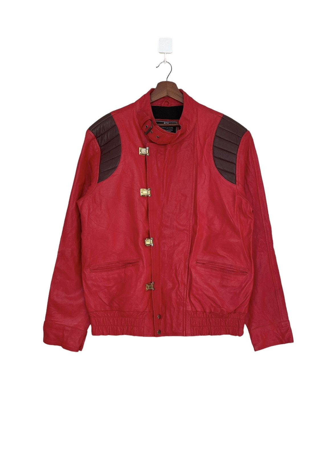 Vintage Vintage Anime Akira Motorcycle Leather Jacket 1990s Size US XL / EU 56 / 4 - 1 Thumbnail