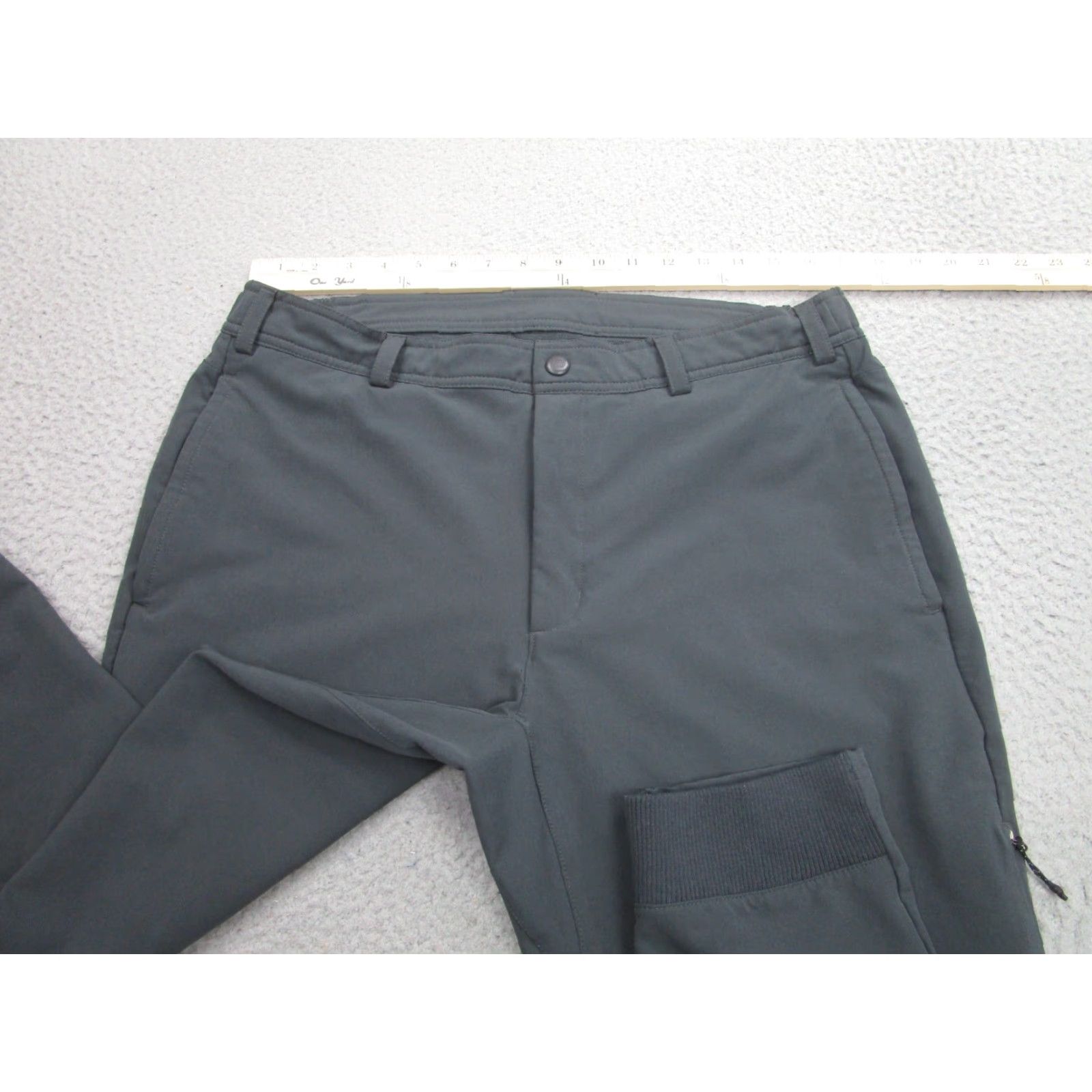 Vintage Mack Weldon Pants Mens L Gray Asphalt Radius Flex Joggers Activewear Performance Size US 33 - 3 Thumbnail