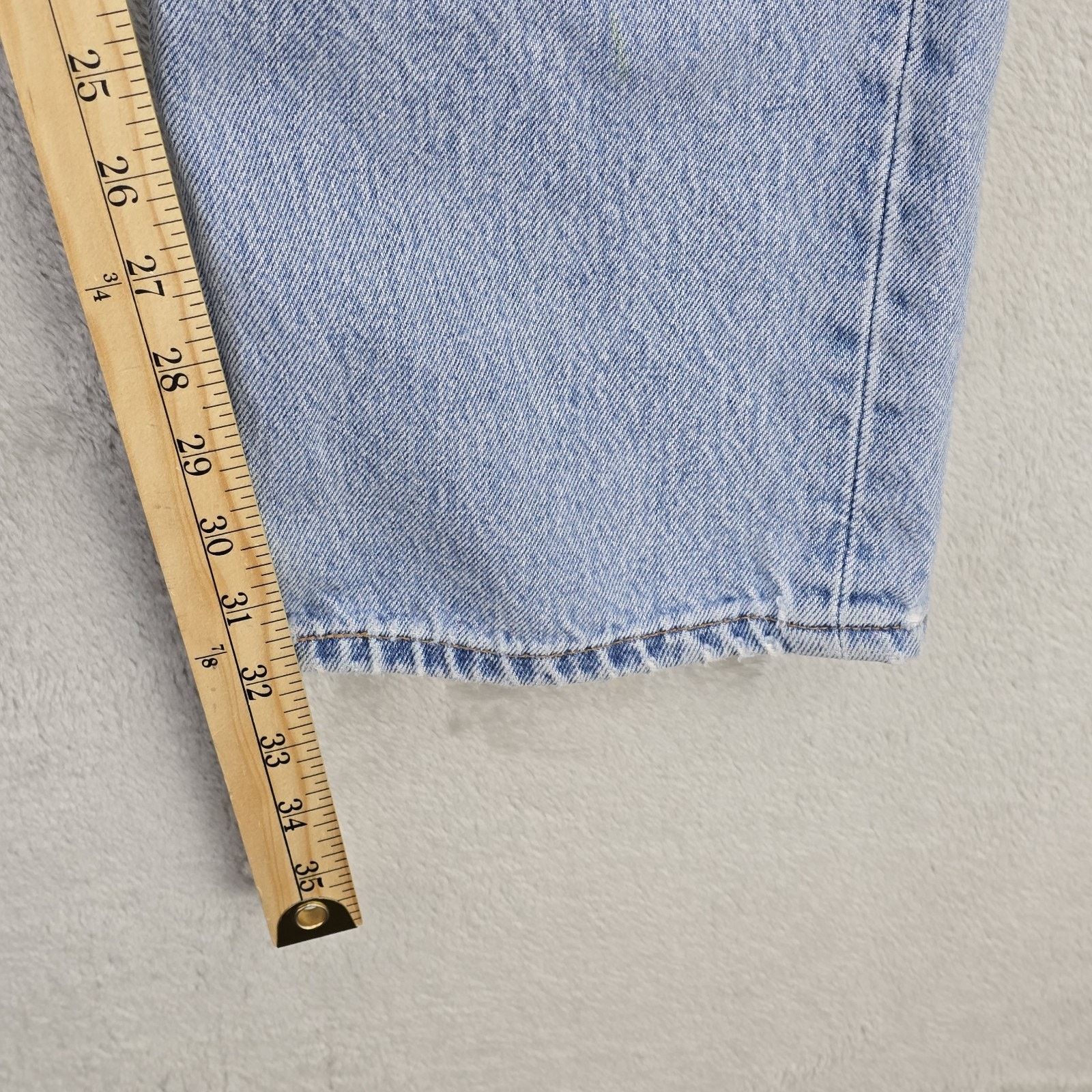 Levi's Vintage Levis 501 Women Jeans 33X34 (Fits 32x32) Blue 90s Size 32" / US 10 / IT 46 - 13 Thumbnail