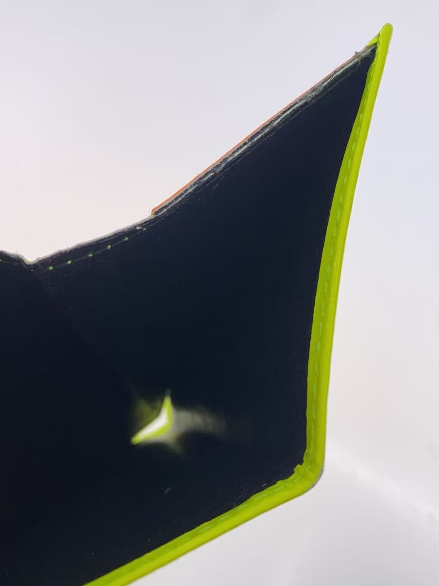 Comme des Garcons Neon Leather Card Wallet Size ONE SIZE - 6 Thumbnail