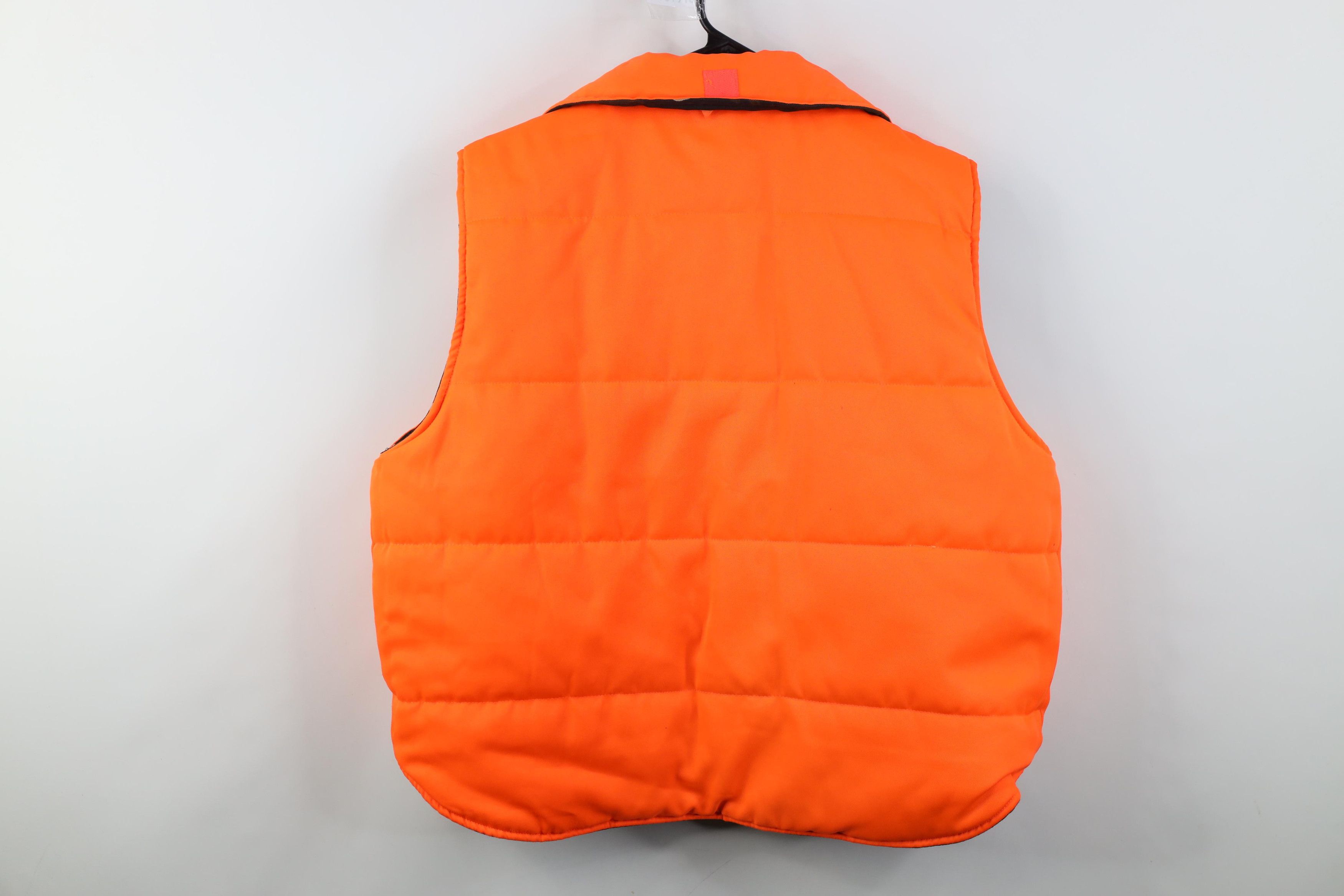 Vintage Vintage 90s Streetwear Reversible Boxy Puffer Vest Jacket Size US L / EU 52-54 / 3 - 18 Thumbnail