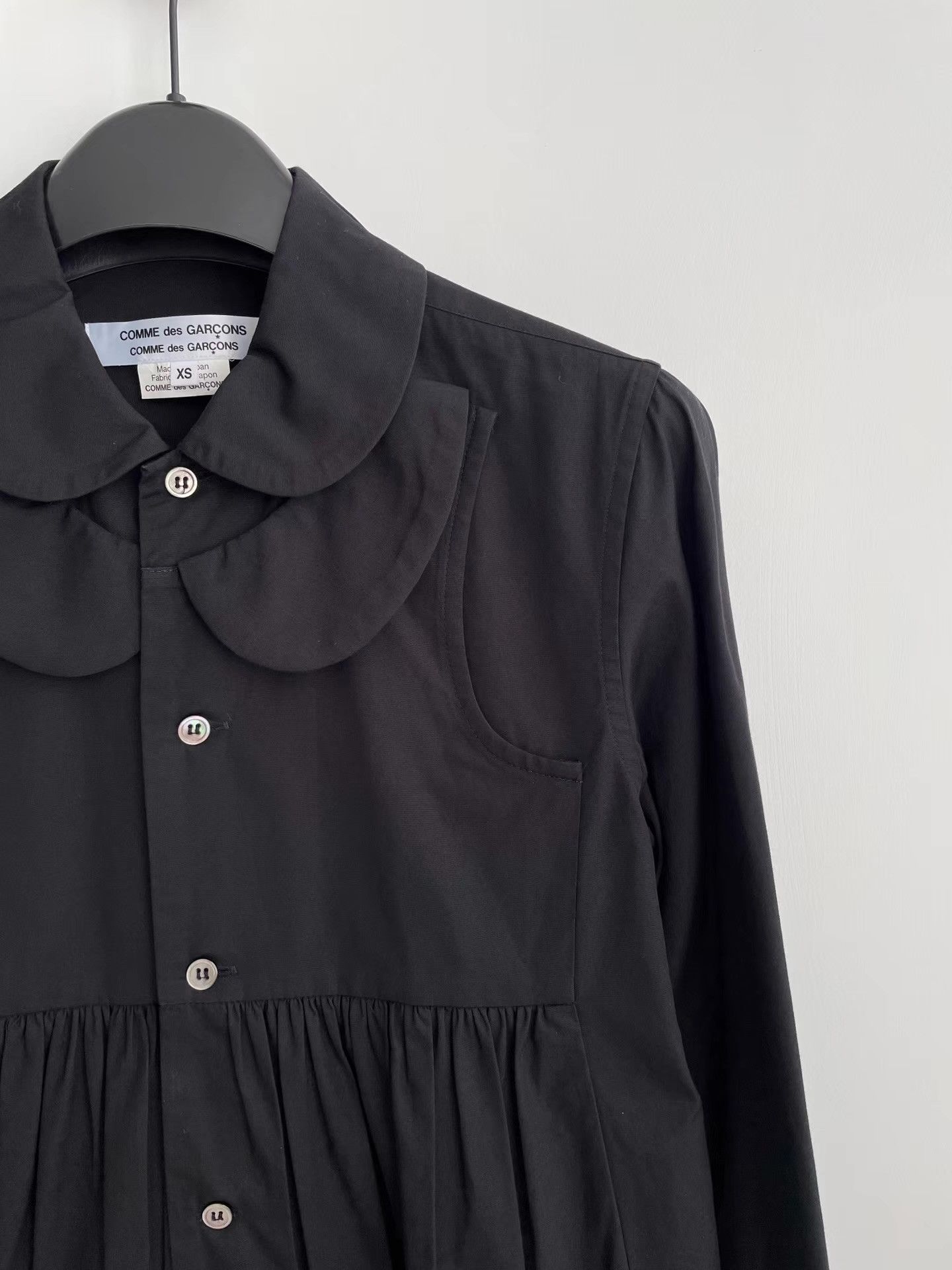 Comme des Garcons Comme des Garçons CDG Comcom Fake Two-Piece Shirt Ｑ24 Size XS / US 0-2 / IT 36-38 - 3 Thumbnail