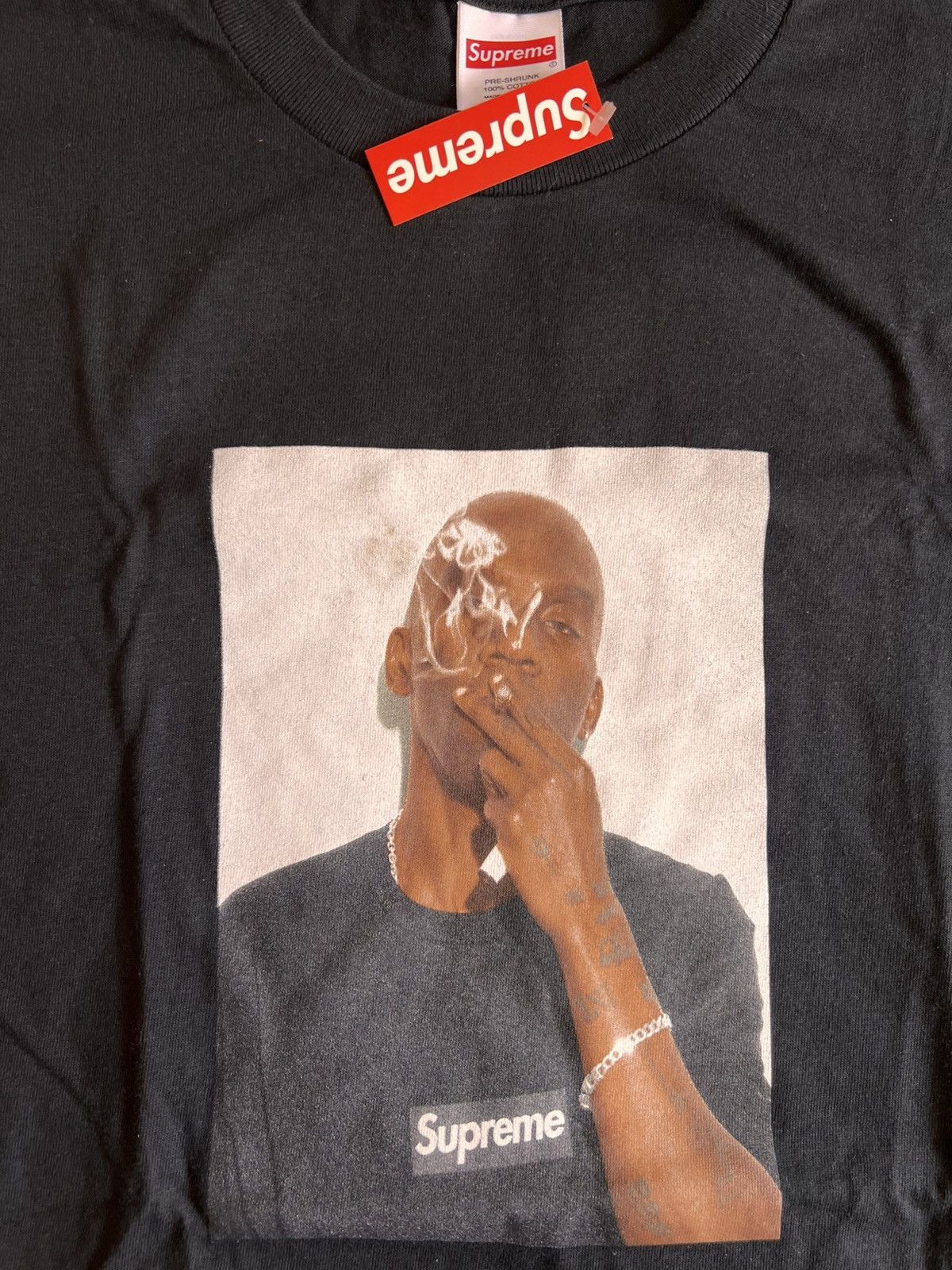 Supreme L Supreme Dean Blunt Tee Black photo 2025 box logo Size US L / EU 52-54 / 3 - 8 Thumbnail