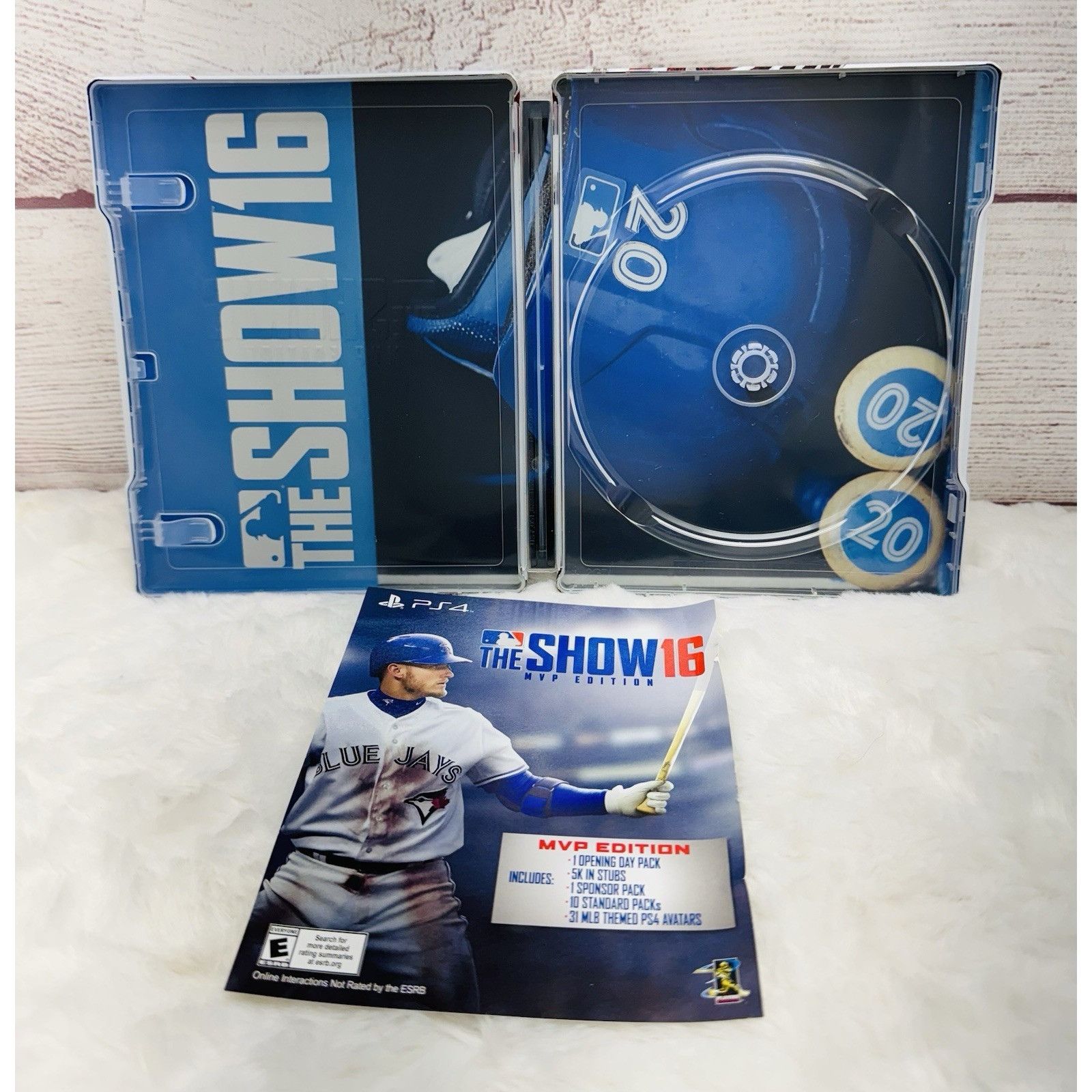 Sony MLB: The Show 16 MVP Edition (PS4, PlayStation 4, 2016) Stee Size ONE SIZE - 4 Thumbnail