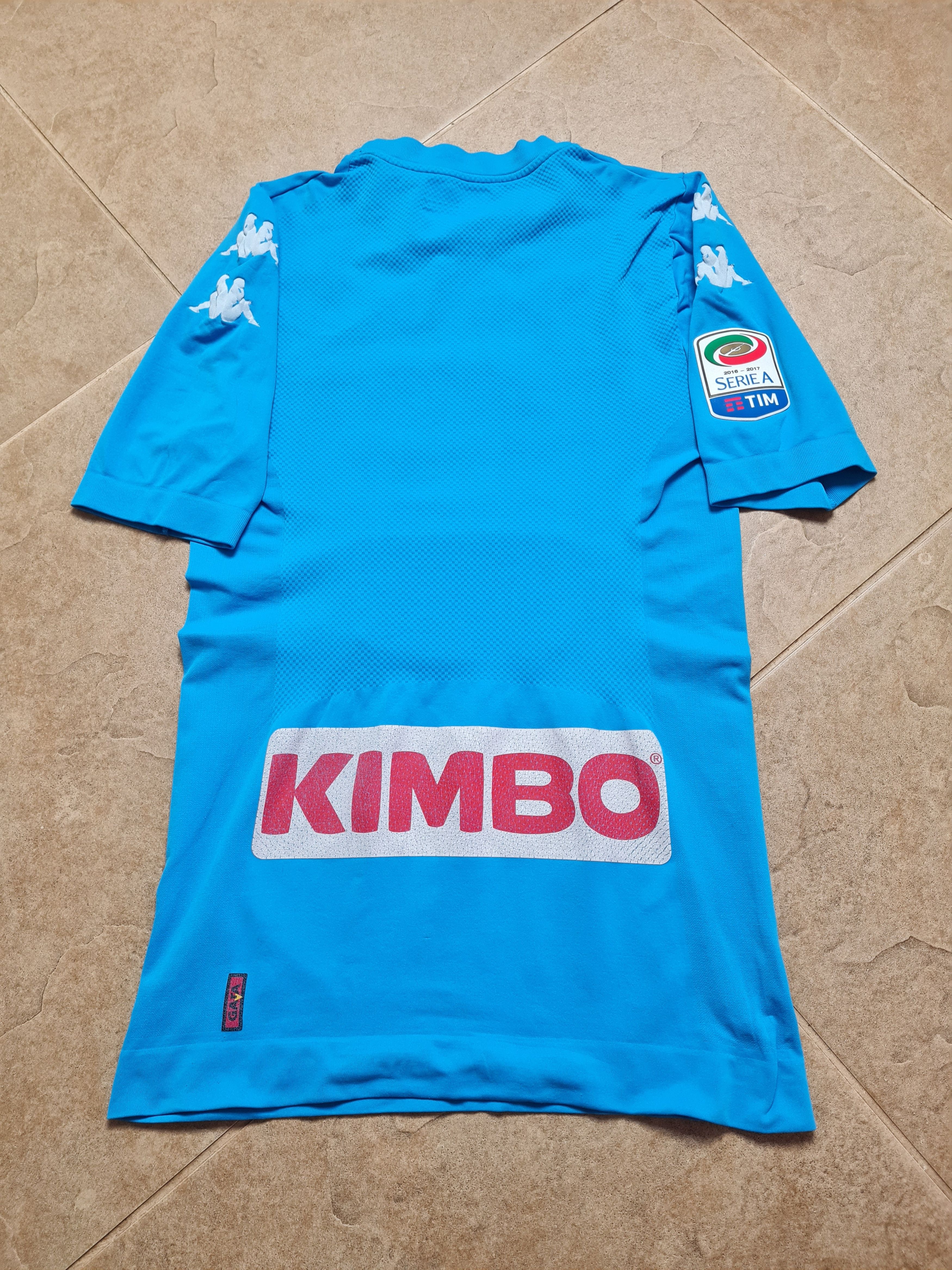Kappa FOOTBALL JERSEY NAPOLI 2016/2017 HOME SOCCER SHIRT KAPPA Size US M / EU 48-50 / 2 - 23 Thumbnail