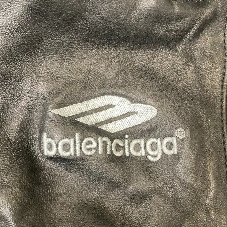 Balenciaga Sporty B Logo Leather Track Pants by Demna Gvasalia Size US 30 / EU 46 - 9 Thumbnail