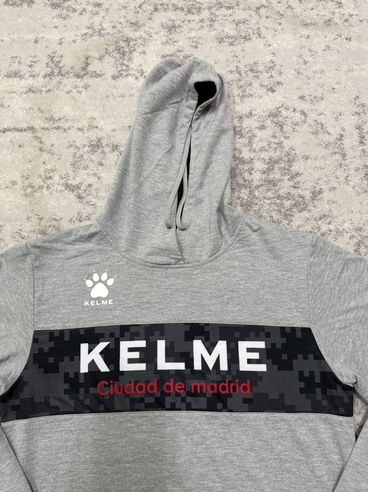 Japanese Brand Kelme Biglogo Pullover Sweater Hoodie Size US S / EU 44-46 / 1 - 4 Thumbnail