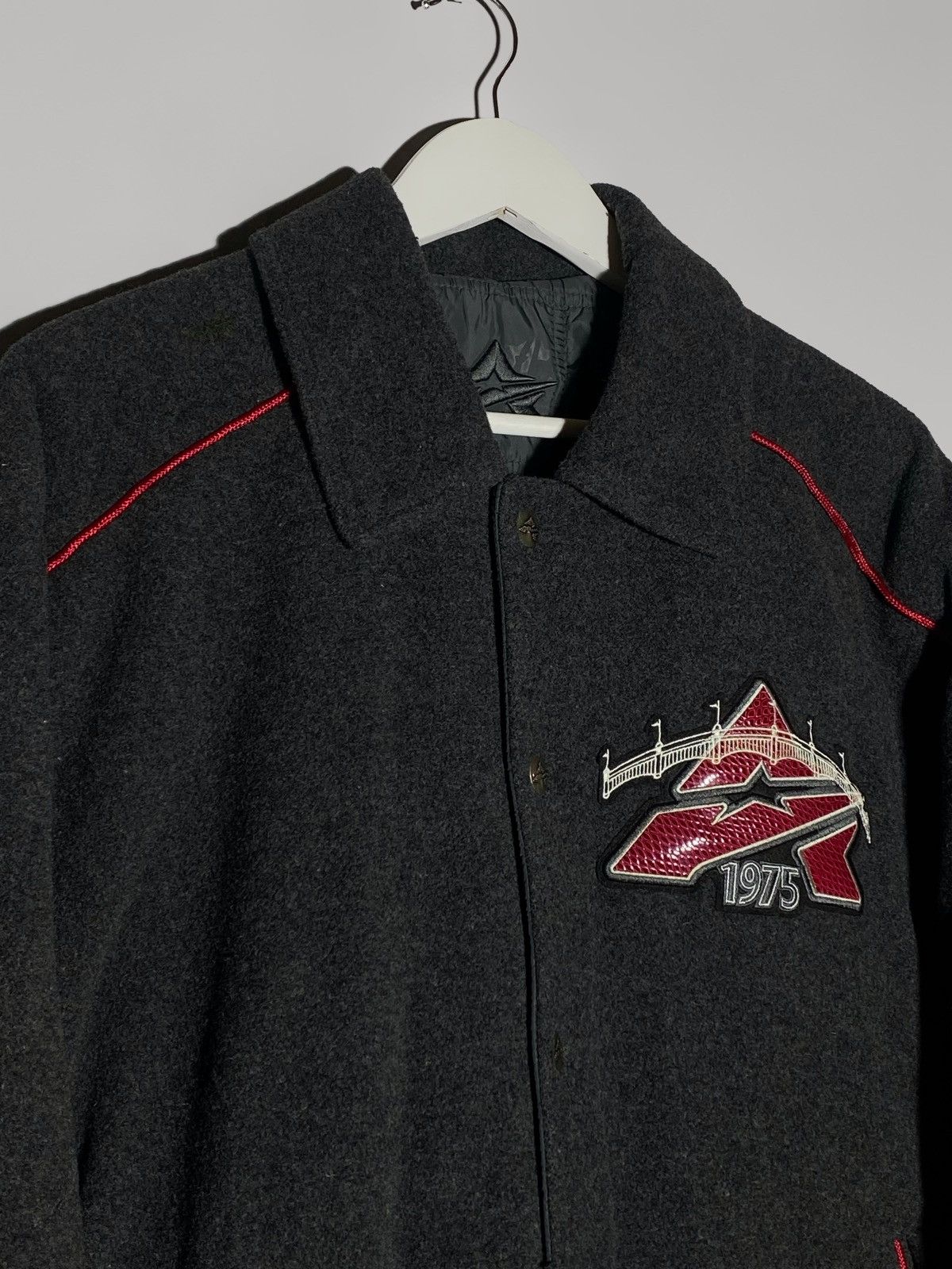 Avirex Vintage Avirex Bronx Reversible Varsity Jacket Wool Nylon Size US S / EU 44-46 / 1 - 5 Thumbnail
