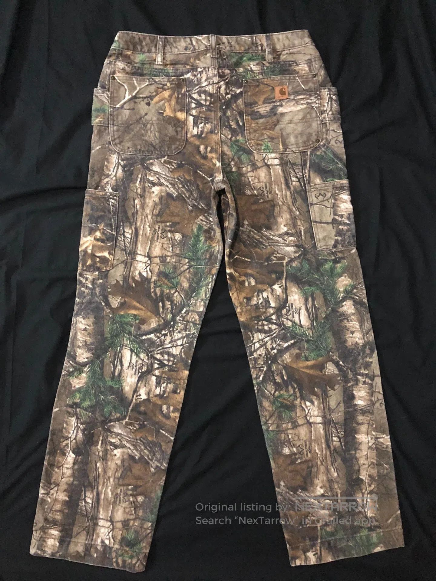 Carhartt Carhartt Camo Double Knee Cargo Pants. Size US 33 - 3 Thumbnail