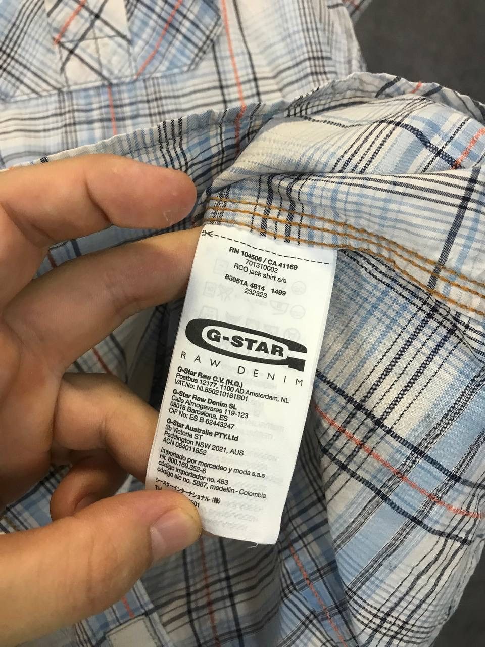 G-Star G Star RAW designer tee Size US L / EU 52-54 / 3 - 6 Thumbnail
