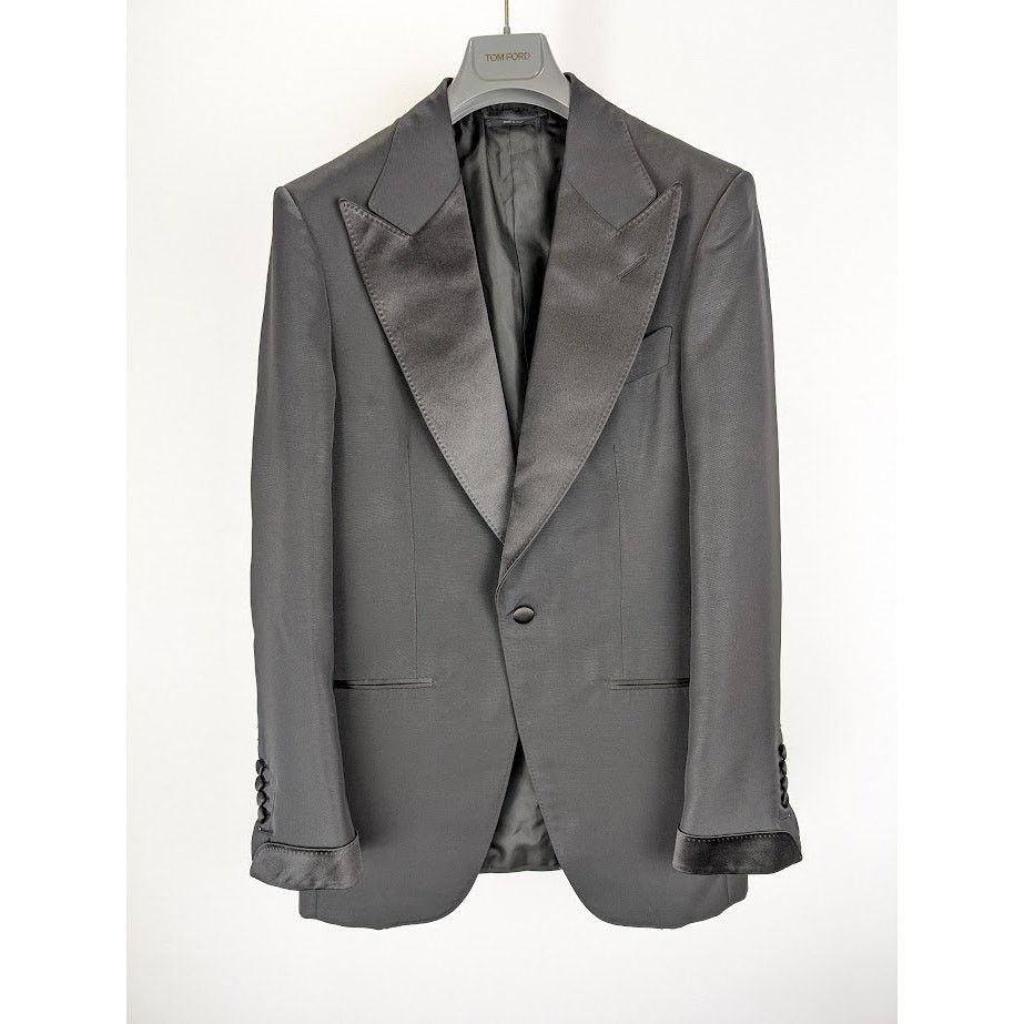 Tom Ford o1rshd1 Blazer Jacket In Black Size US S / EU 44-46 / 1 - 1 Thumbnail
