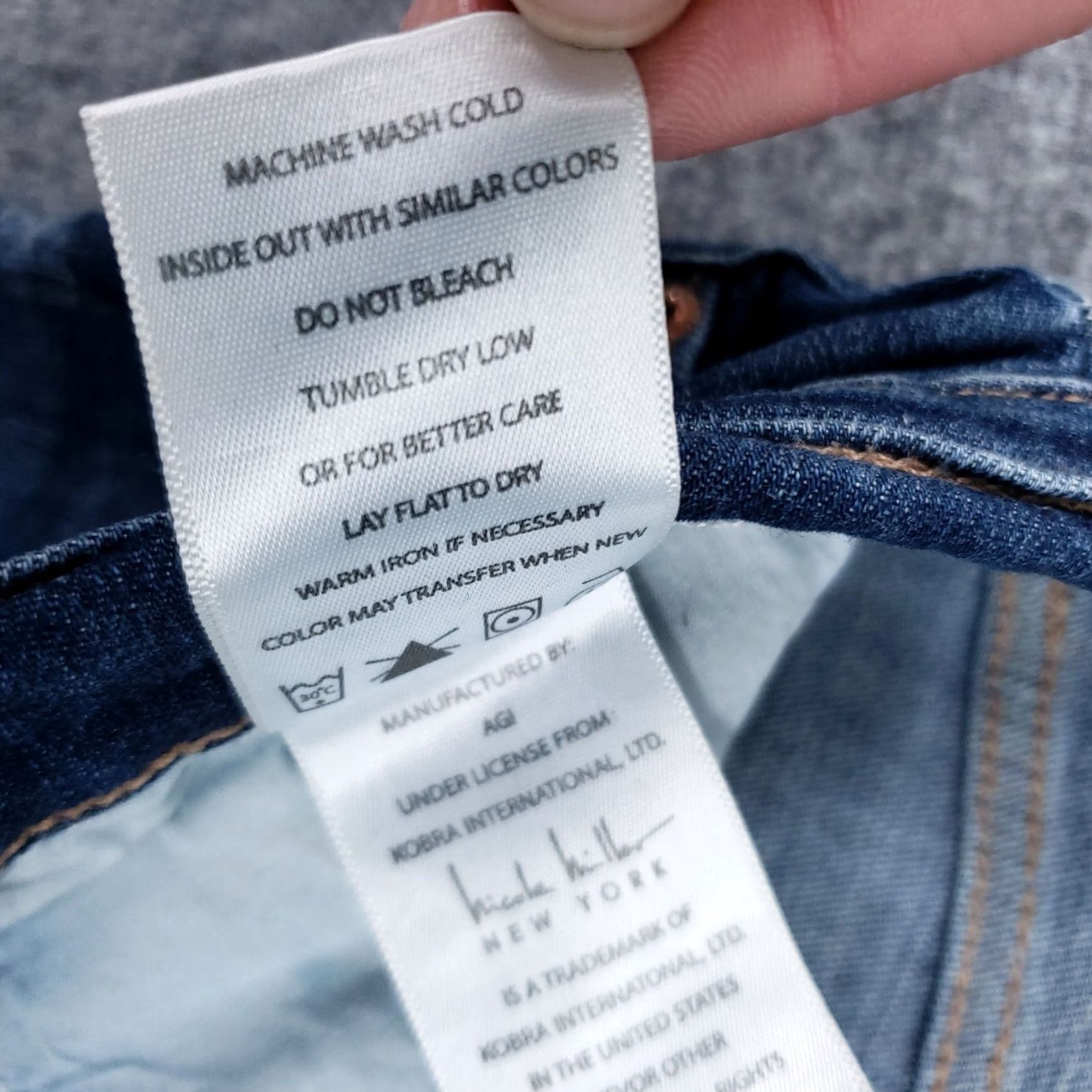 Nicole Miller Nicole Miller Jeans Womens 6 Mid-Rise Tribeca Straight Ripped Medium Blue Denim Size 28" / US 6 / IT 42 - 7 Thumbnail