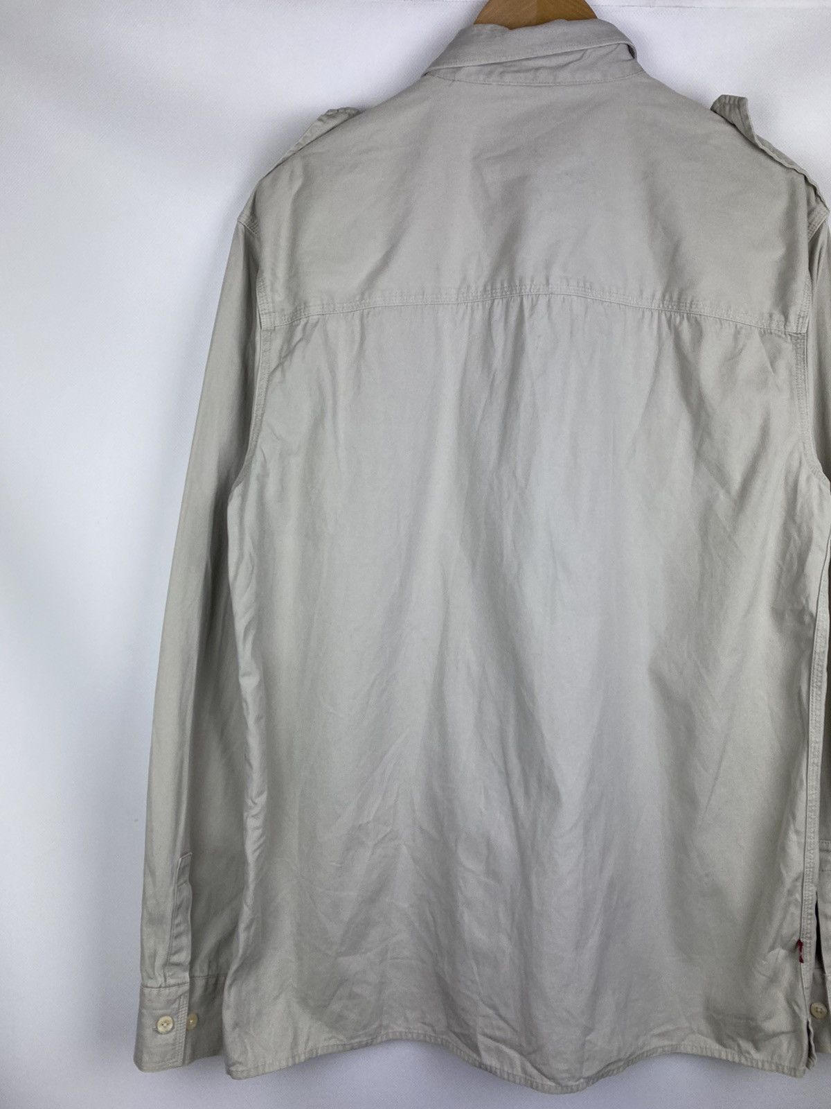 Levi's × Vintage Levis Red Tab vintage men’s military shirt overshirt Size US XL / EU 56 / 4 - 15 Thumbnail