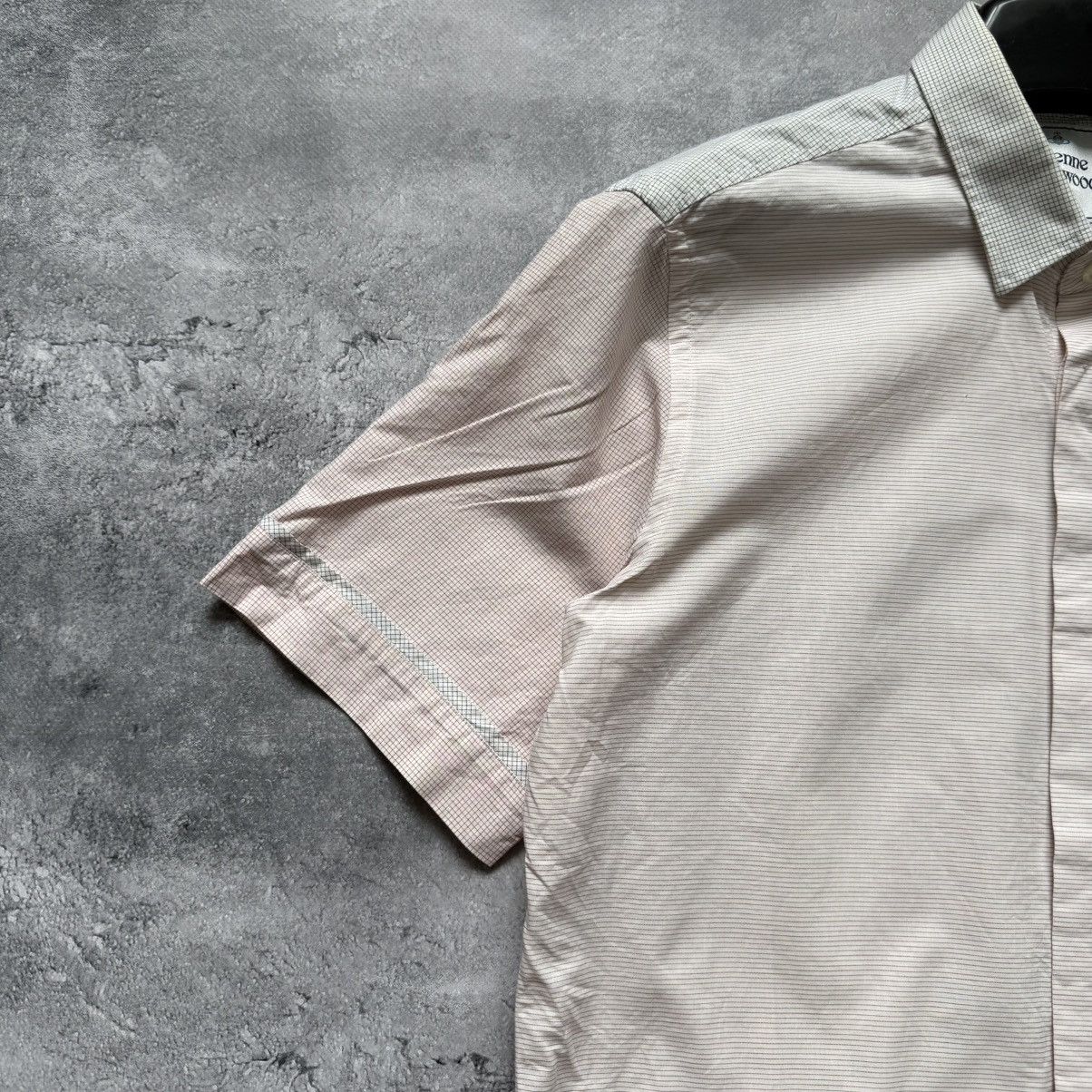 Vivienne Westwood Vivienne Westwood MAN Shirt Button Up Short Sleeve Size US L / EU 52-54 / 3 - 4 Thumbnail