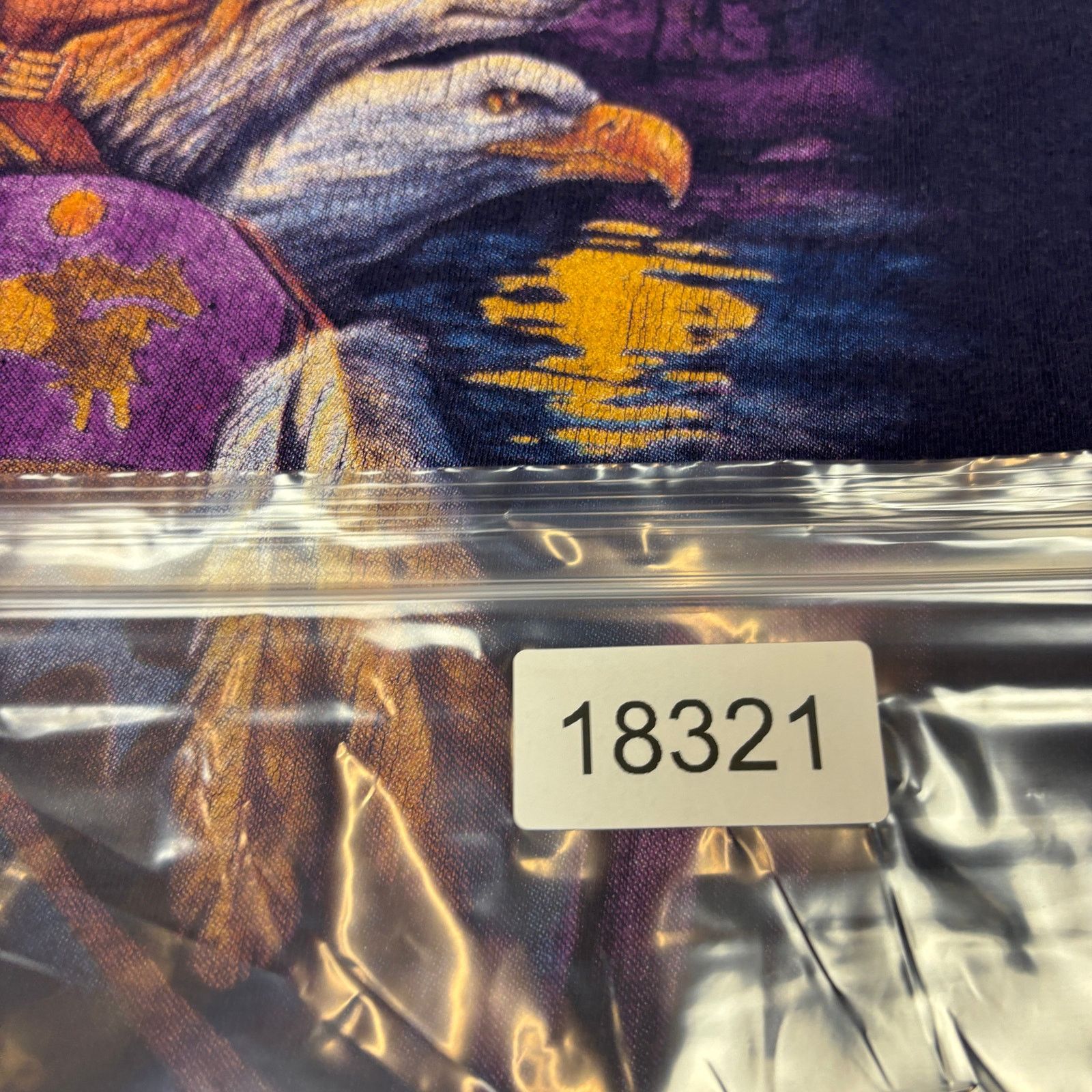 Delta × Vintage Vintage 90s Delta Chief Wolf Eagle Busch Gardens Shirt Men L Size US L / EU 52-54 / 3 - 11 Thumbnail