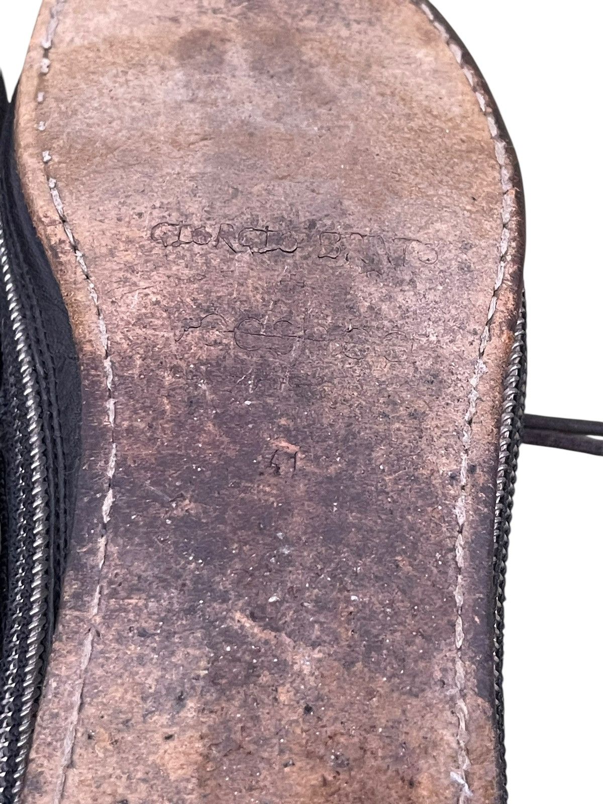 Giorgio Brato Giorgio Brato Casual Leather Shoe Size US 8 / EU 41 - 20 Thumbnail