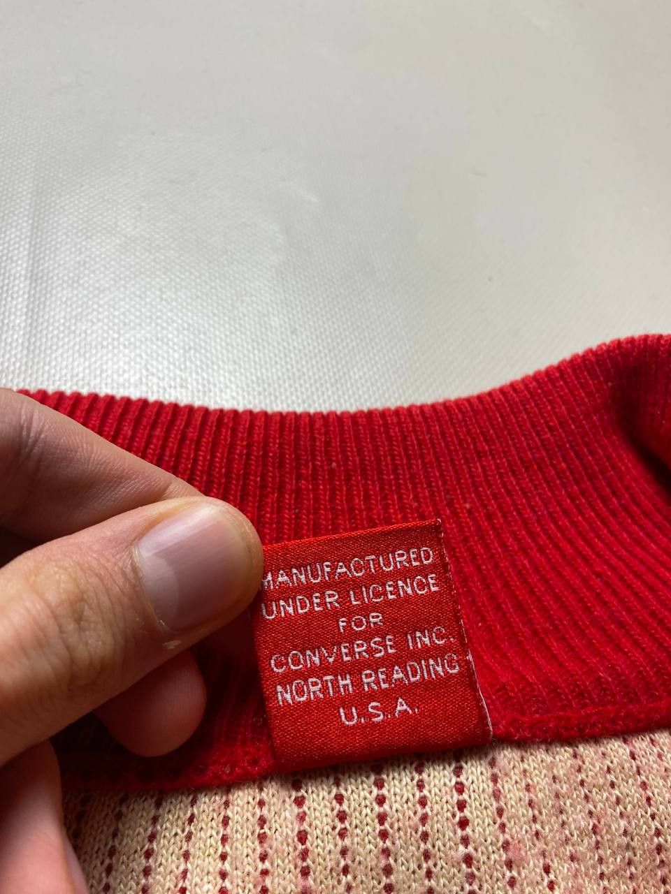 Converse Vintage 90's Converse Sweater Full Zip Size US L / EU 52-54 / 3 - 3 Thumbnail