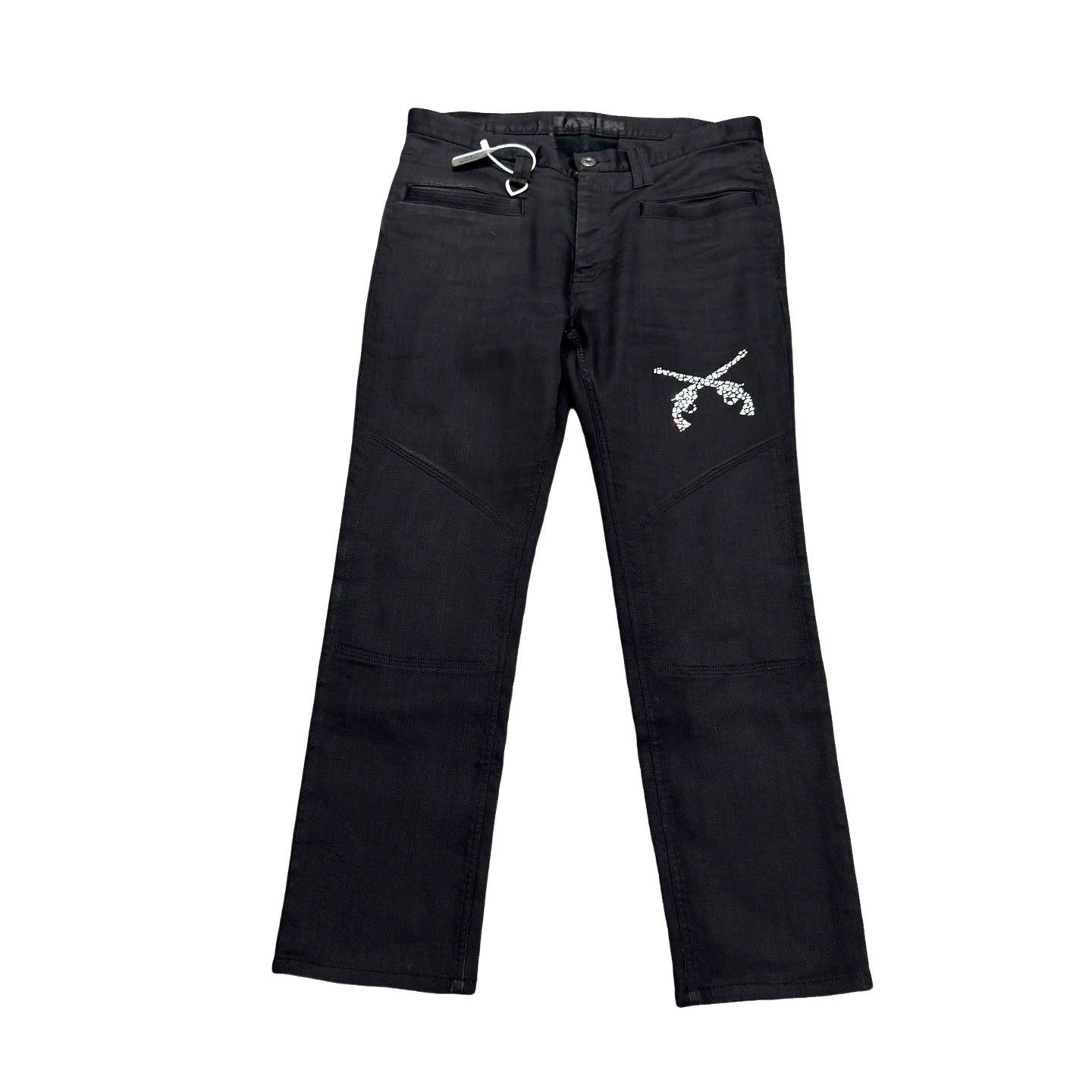 Roar Roar Rhinestone Cross Pistol Denim Size 4 Size US 36 / EU 52 - 1 Thumbnail