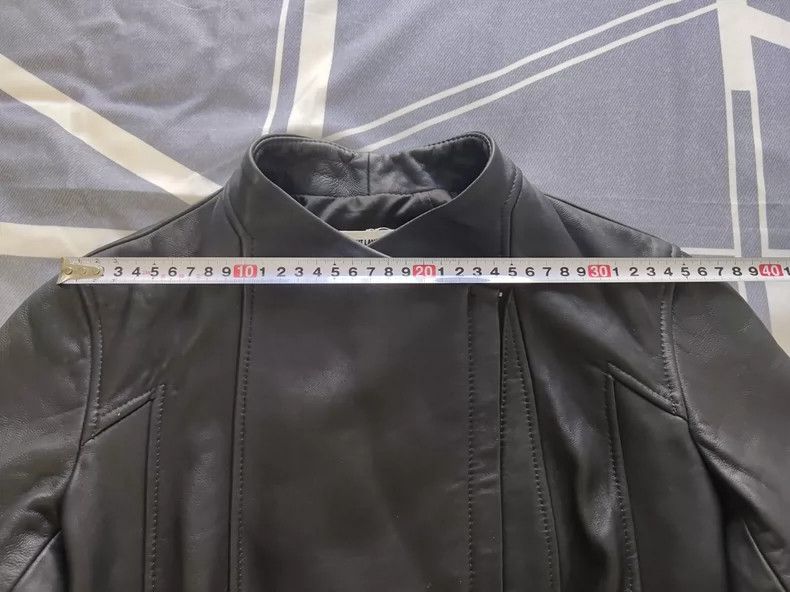 Helmut Lang HELMUT LANG Classic blue leather jacket Size S / US 4 / IT 40 - 3 Thumbnail