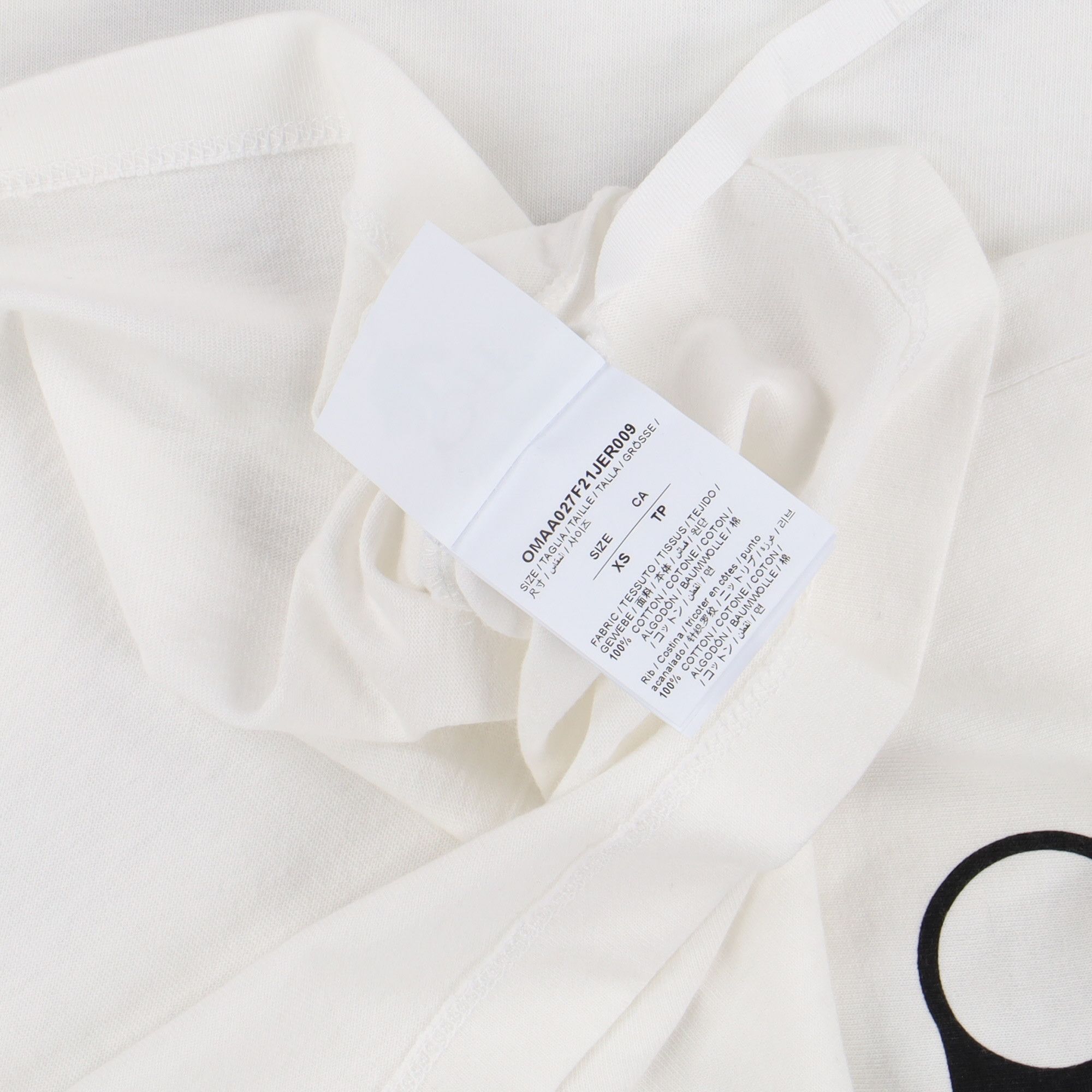 Off-White White Bubble Arrows Logo T-Shirt Size US XS / EU 42 / 0 - 13 Thumbnail