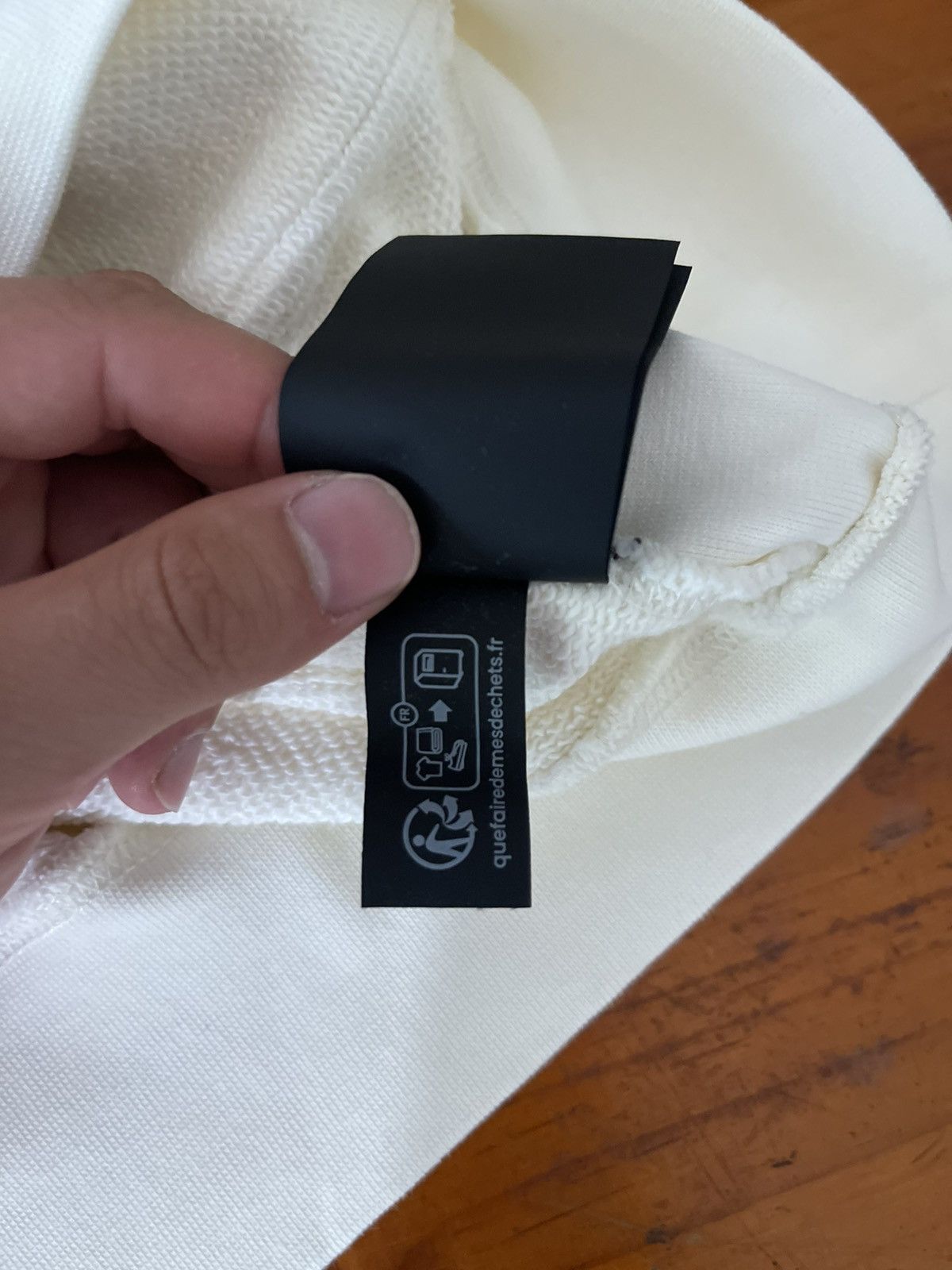 Heron Preston Heron Preston Security Logo Hoodie –White –FW23 - New-Size L Size US L / EU 52-54 / 3 - 11 Thumbnail