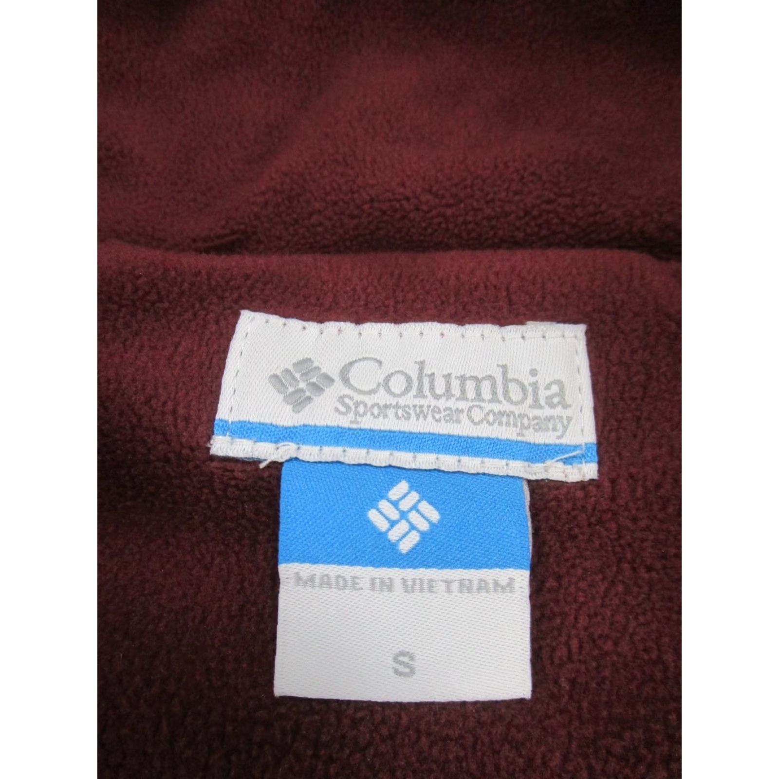 Vintage Columbia Vest Womens Small Lightweight Burgundy Red Puffer Size S / US 4 / IT 40 - 6 Thumbnail