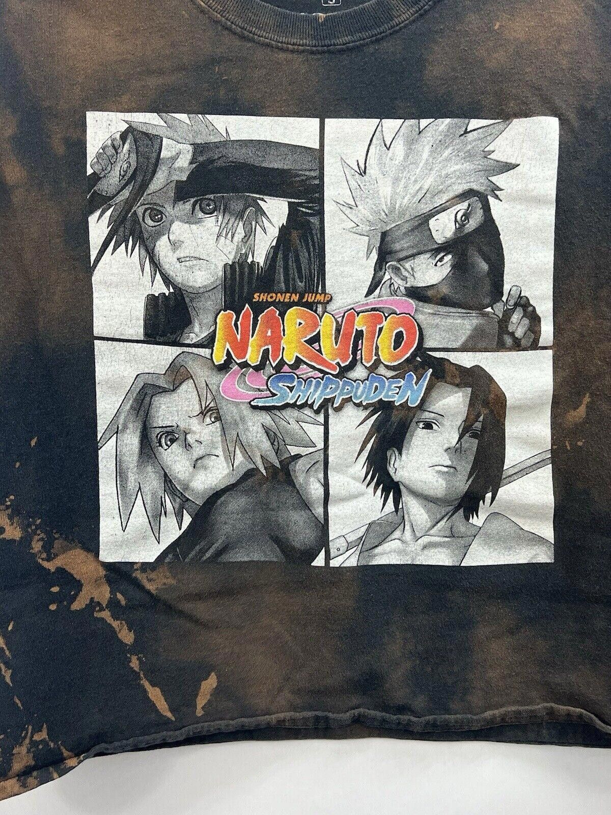 Designer Naruto Shippuden T Shirt Men Black Short Sleeve Anime Tee Size US S / EU 44-46 / 1 - 2 Thumbnail